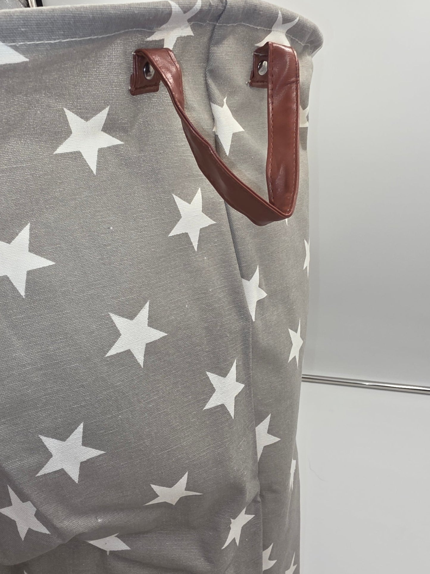 Set of 2 Collapsible Fabric Laundry Hamper or Storage Basket