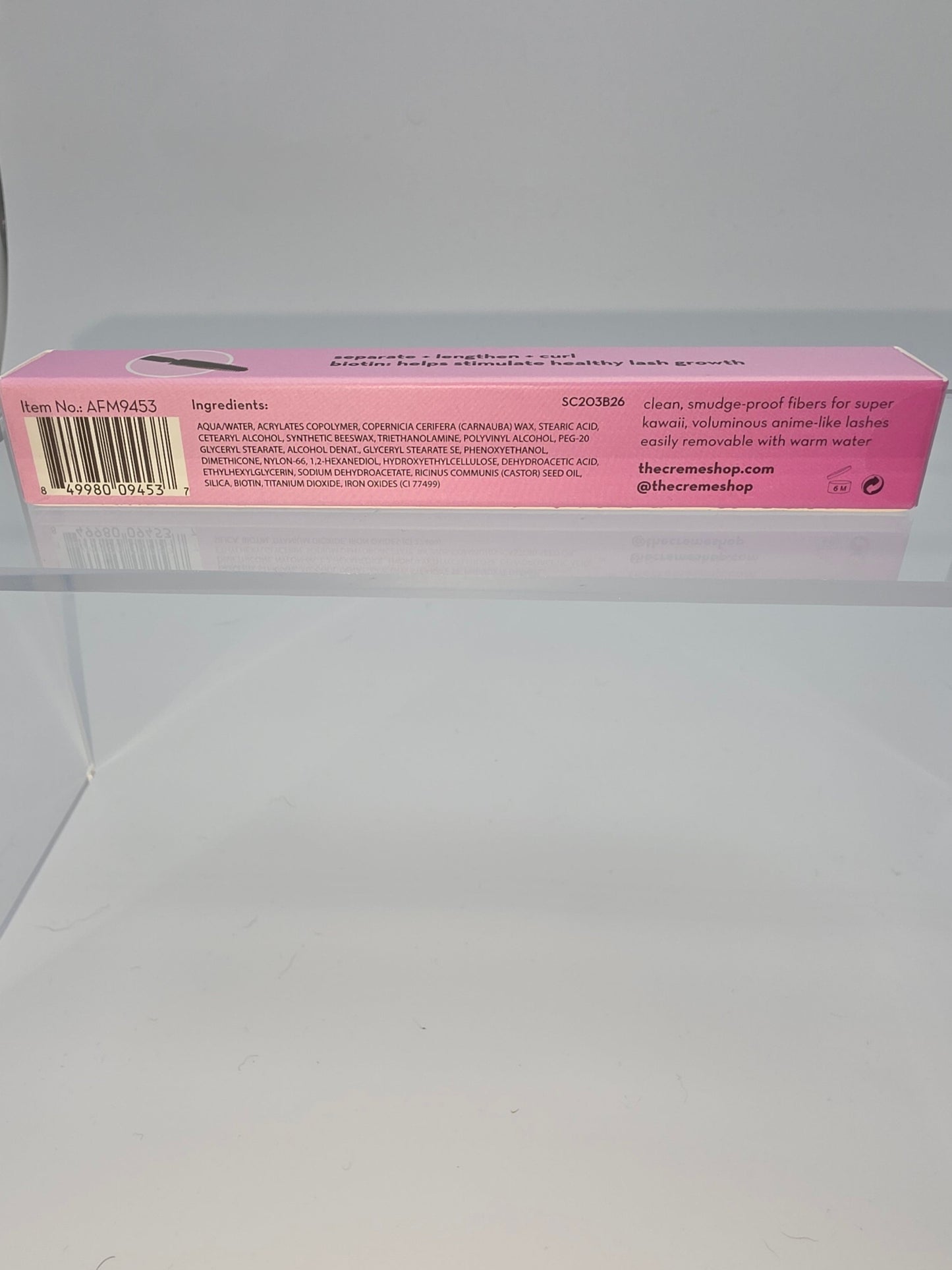 The Crème Shop Anime Mascara – Black