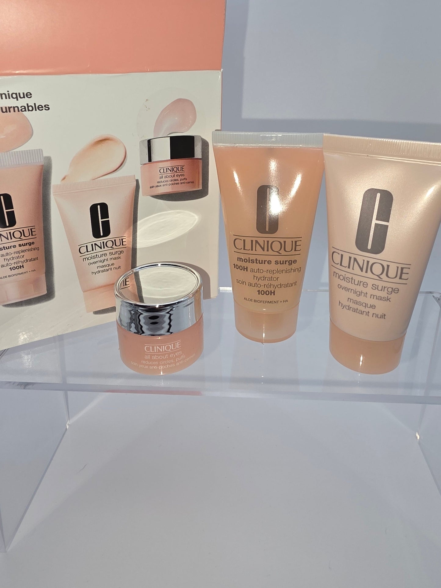 Clinique “Discover Clinique” (Moisture Surge + All About Eyes) Skincare Set