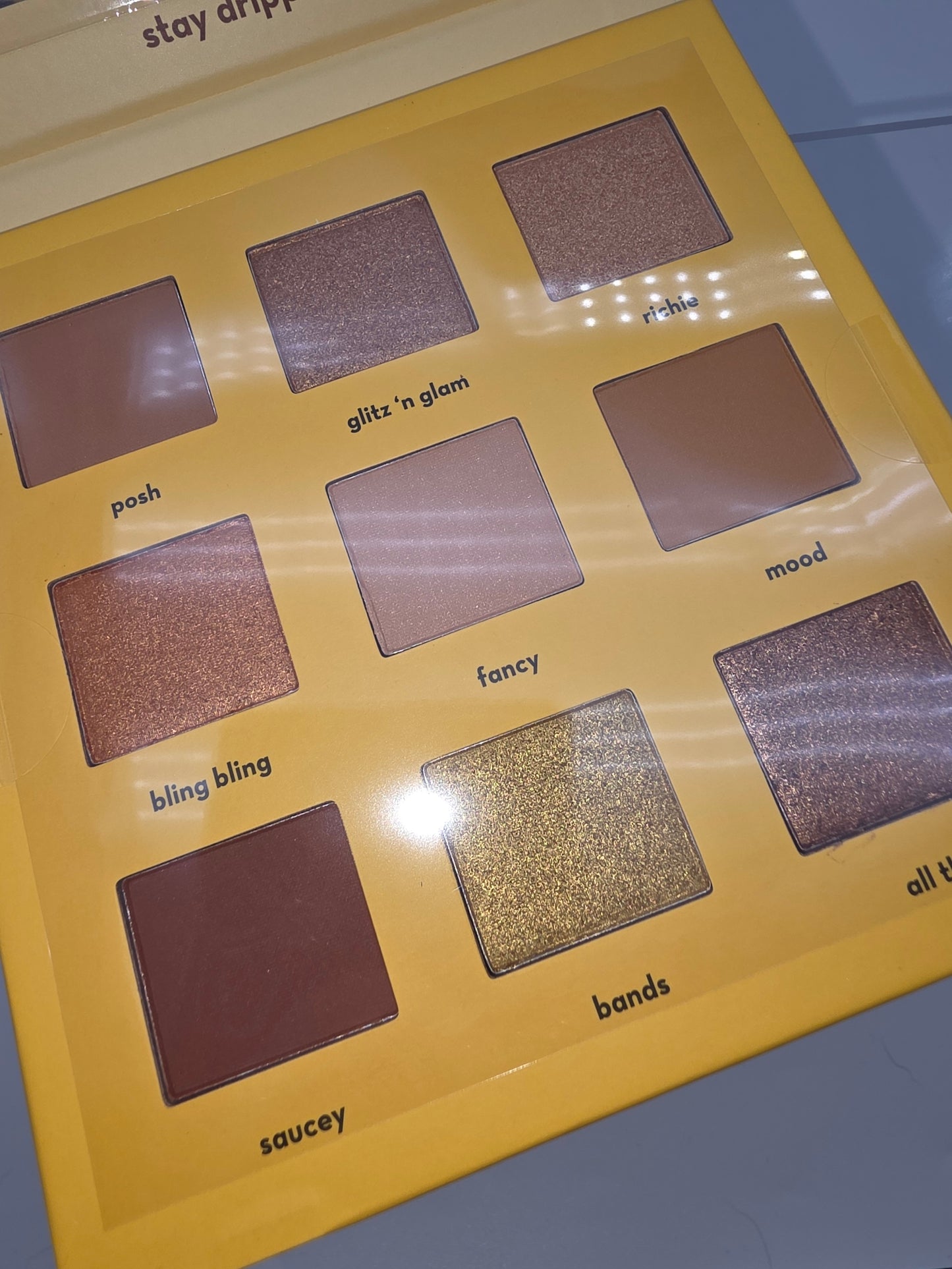 The Crème Shop Drippin’ 9-Color Eyeshadow Palette