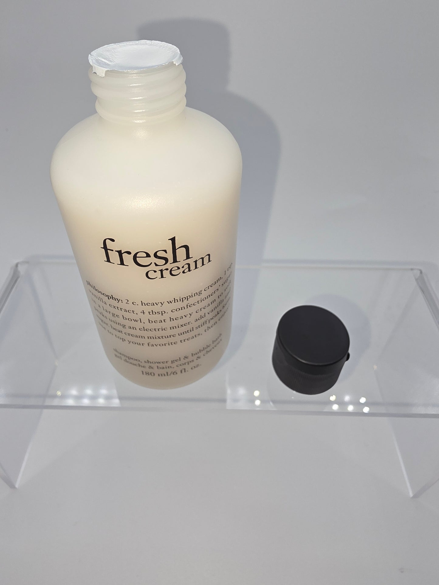 Philosophy – Fresh Cream Shampoo, Shower Gel & Bubble Bath (180 ml / 6 fl. oz.)