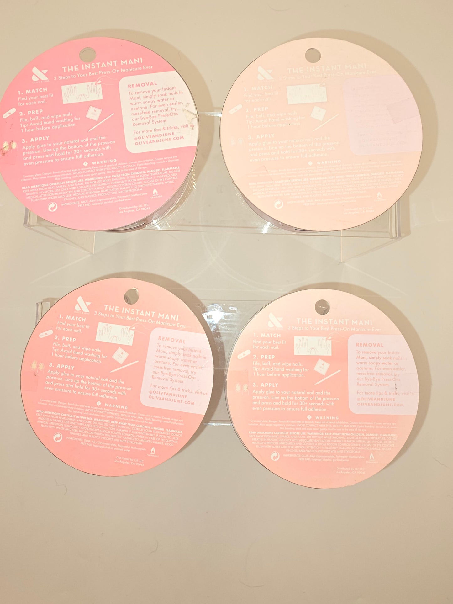 Static Nails, Olive & June - Bundle of Press on Nails