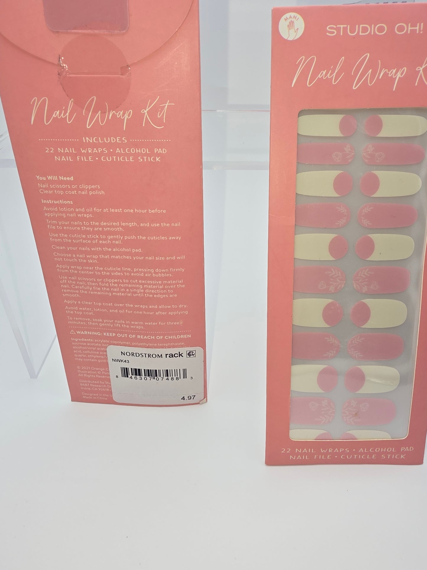 Studio Oh! Nail Wrap Kits, Set of 2