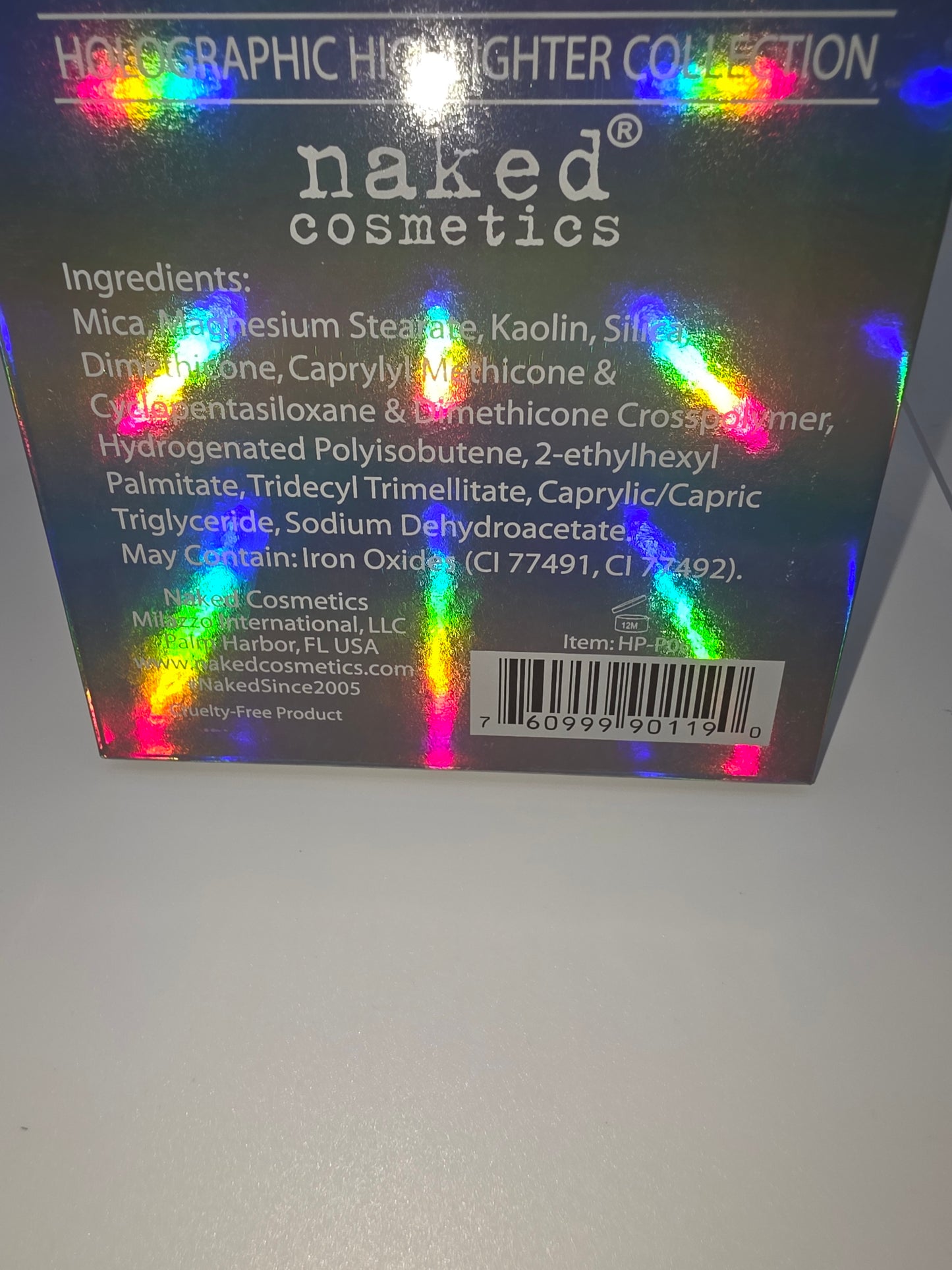 Naked Cosmetics Holographic Highlighter Palette