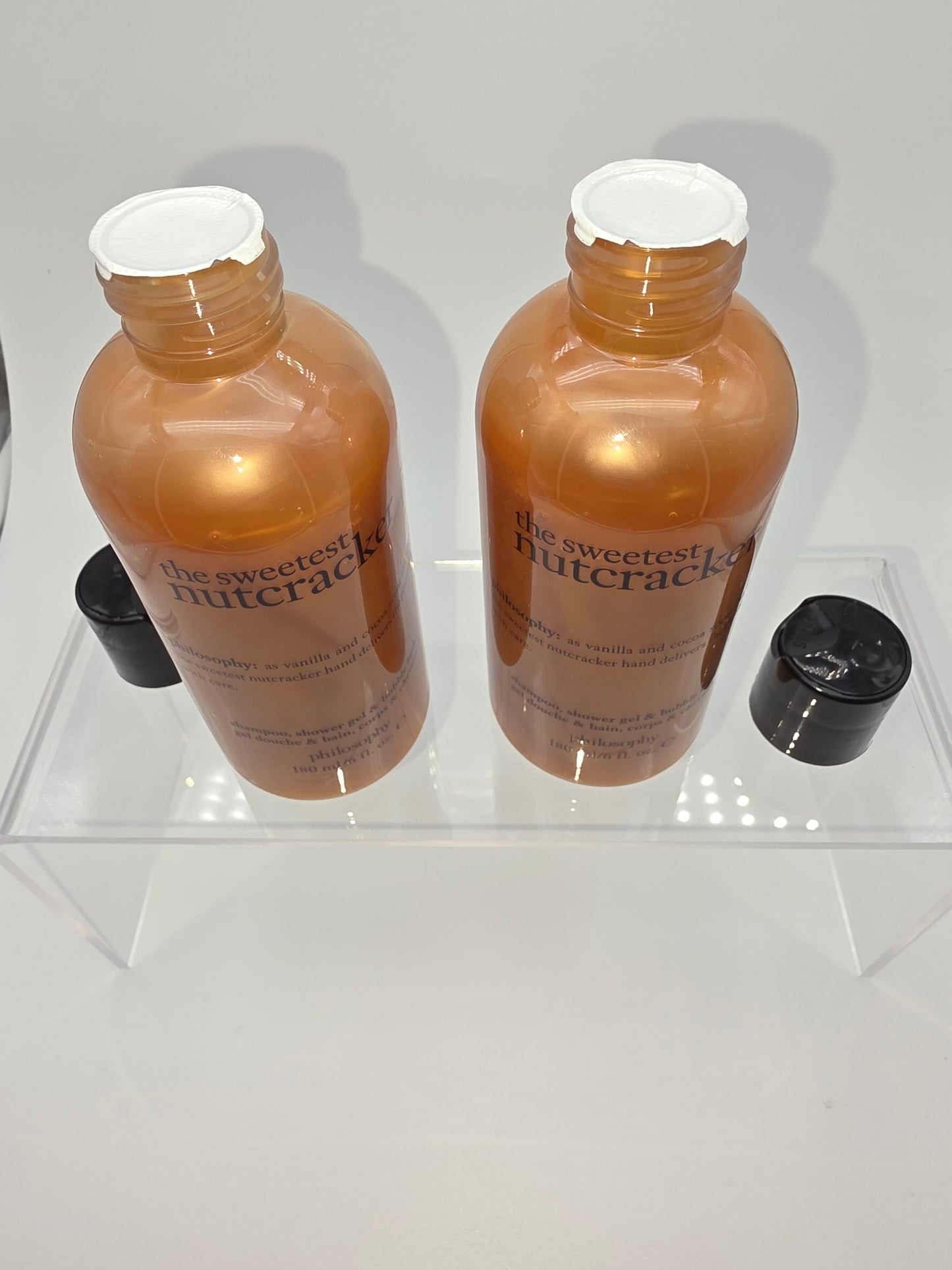 Philosophy The Sweetest Nutcracker Shampoo, Shower Gel & Bubble Bath Size: 180 mL / 6 fl. oz. (x2 bottles shown/bundle)