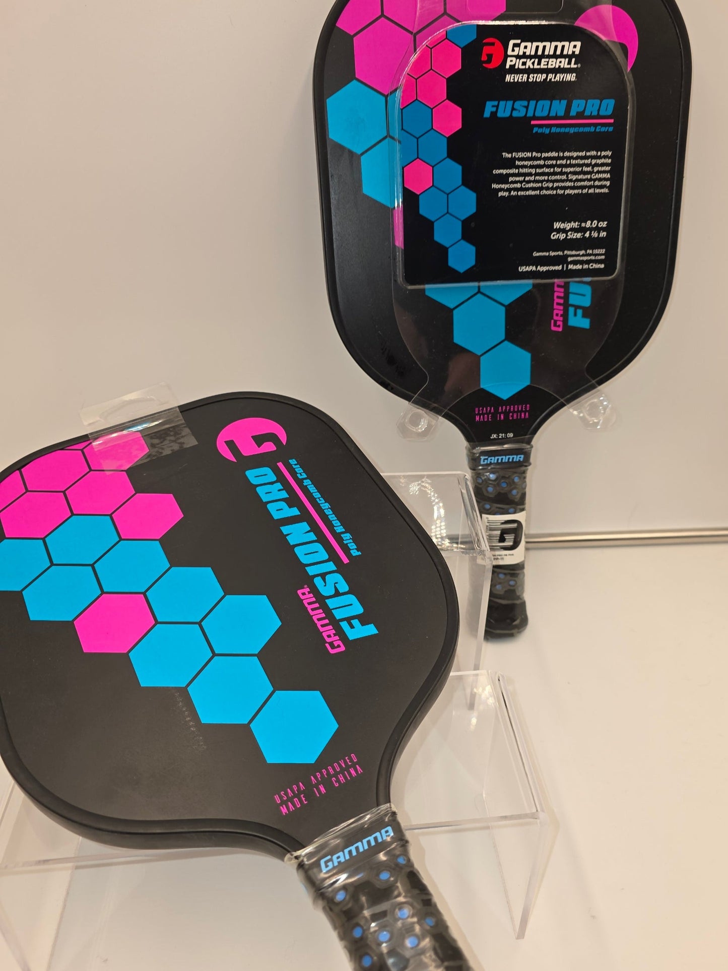 Gamma Fusion Pro Pickleball Paddles (set of 2)