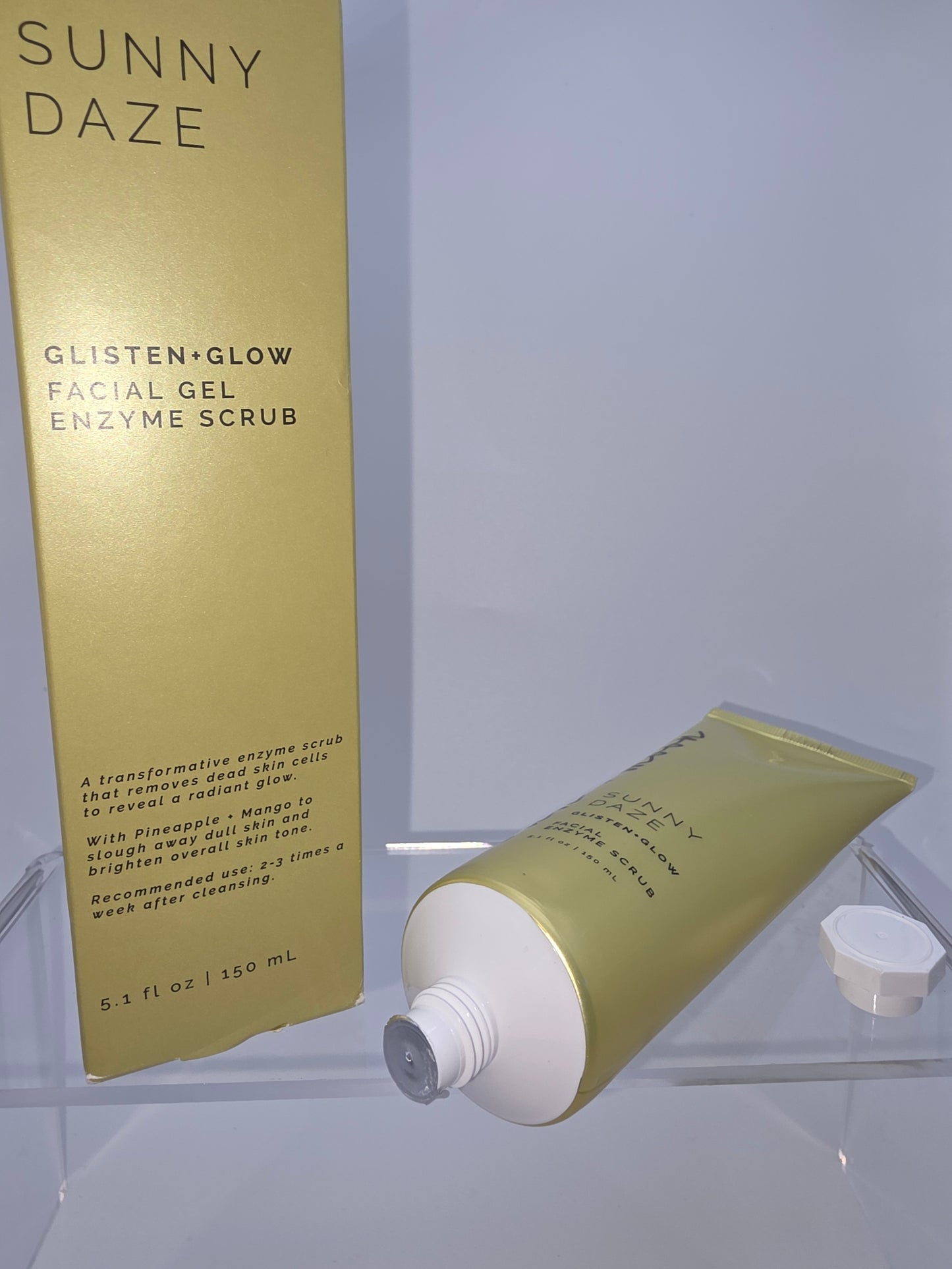 Sunny Daze – Glisten + Glow Facial Gel Enzyme Scrub