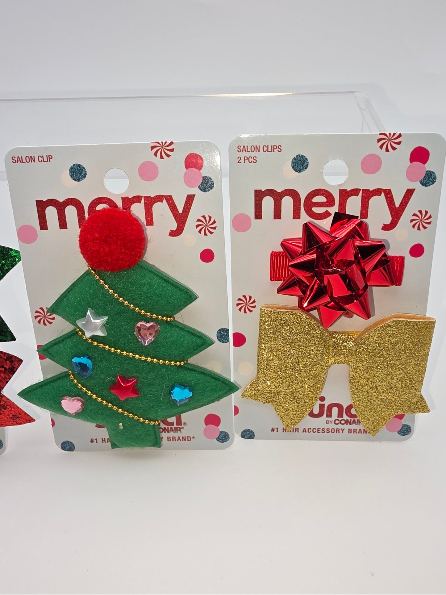 Scunci Holiday-Themed Hair Accessories by Conair, Bundle of 3 Packs