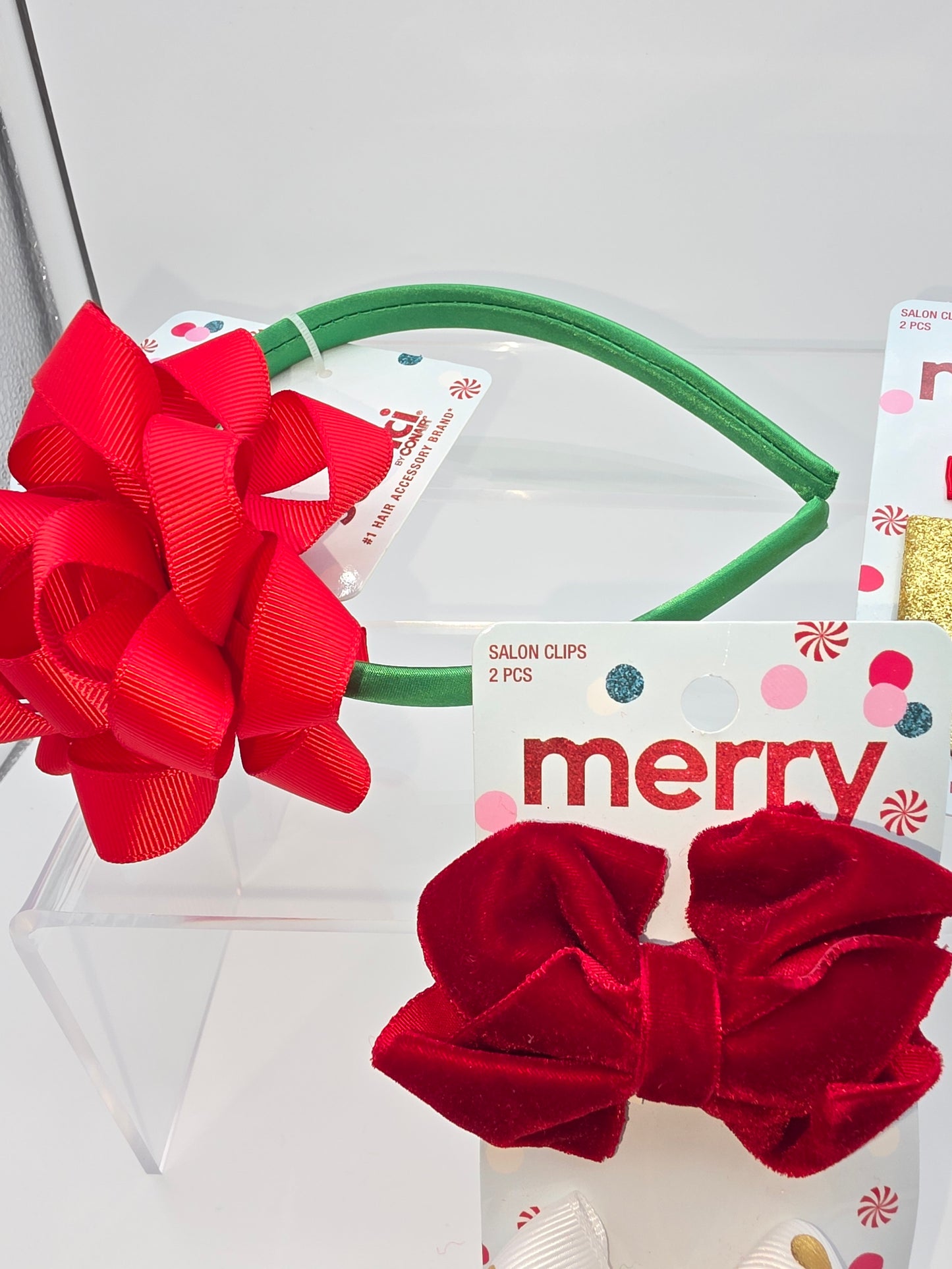 Scunci Holiday-Themed Hair Accessories by Conair, Set of 3