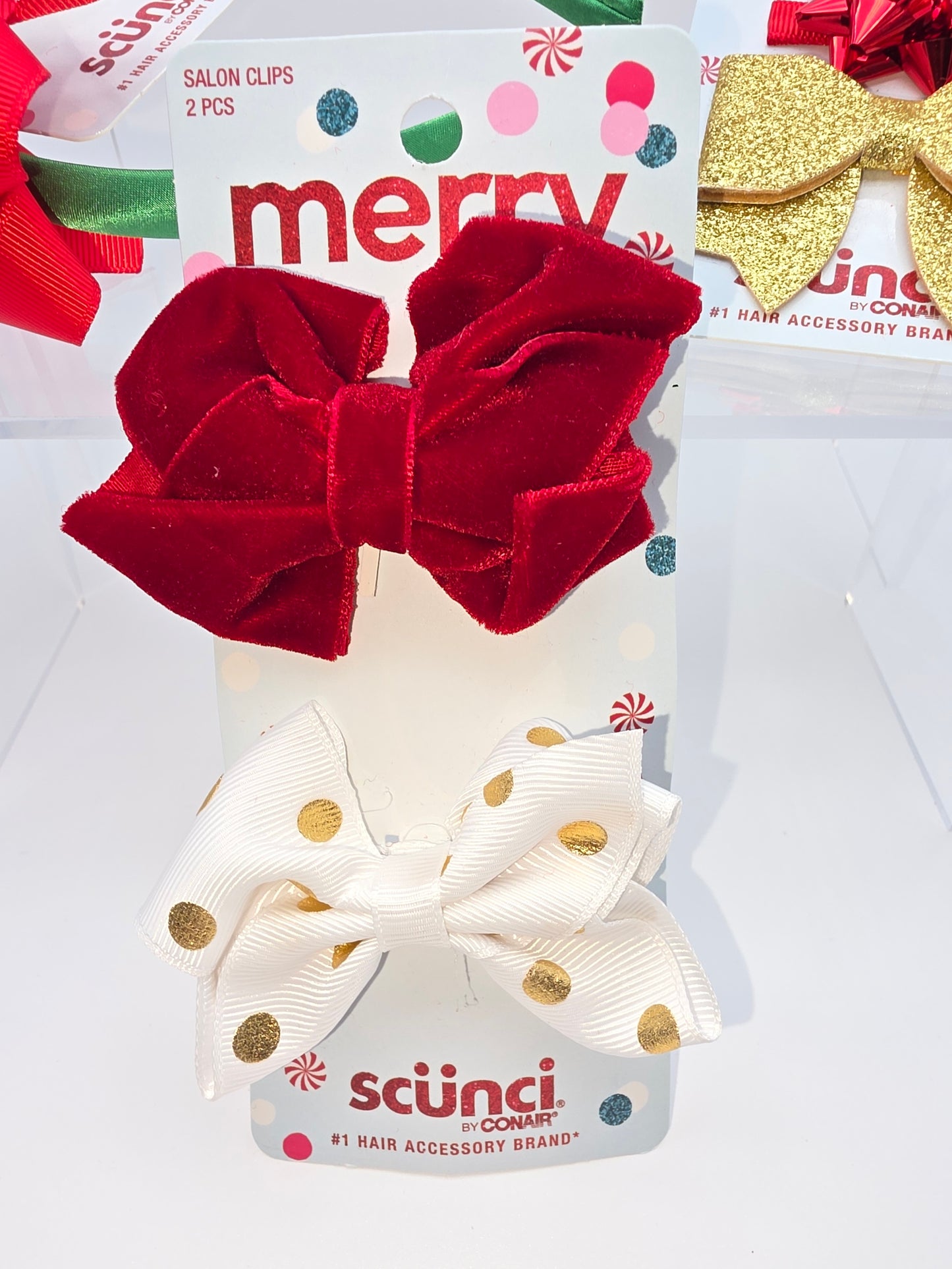 Scunci Holiday-Themed Hair Accessories by Conair, Set of 3