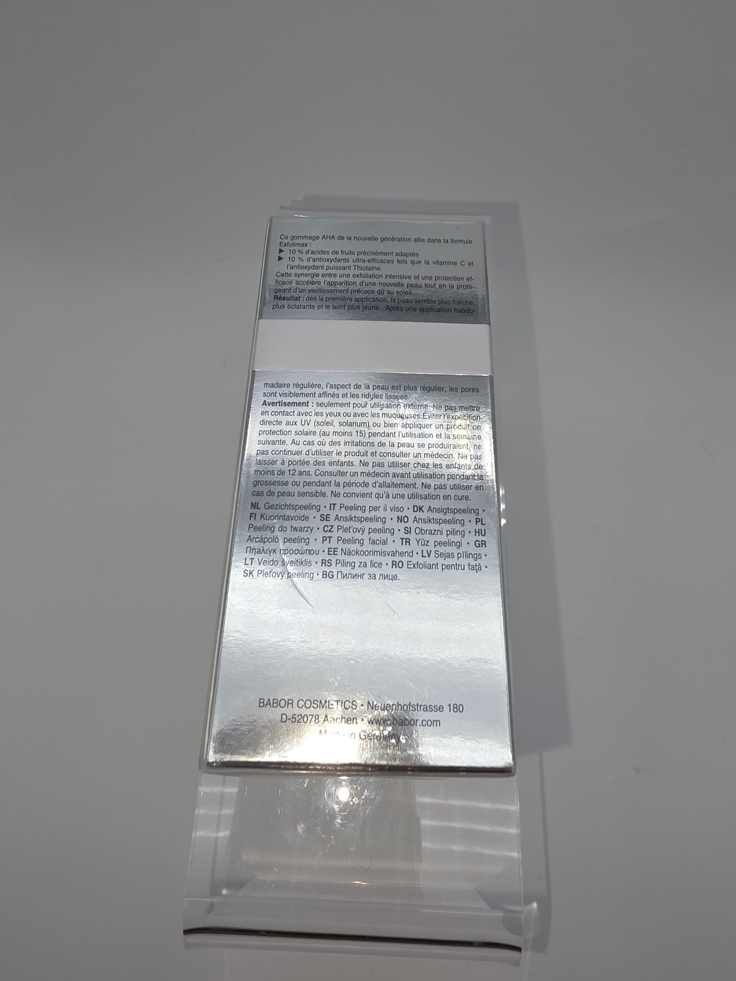 Doctor Babor Refine RX AHA 10+10 Peeling Gel (50ml / 1.69 fl. oz.)