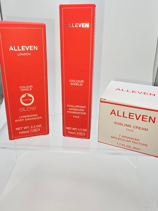 Alleven London Bundle of 3 Face and Body Products