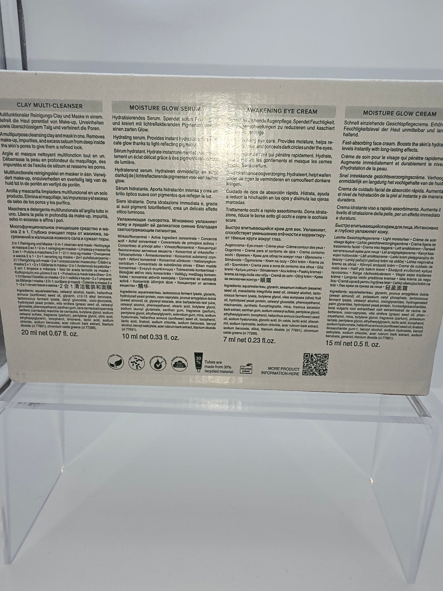 Doctor Babor – Cleanformance Pre- & Probiotic Moisture Glow Routine Set