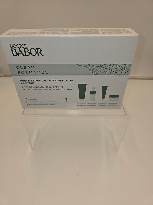 Doctor Babor Cleanformance Pre- and Probiotic Moisture Glow Routine Set