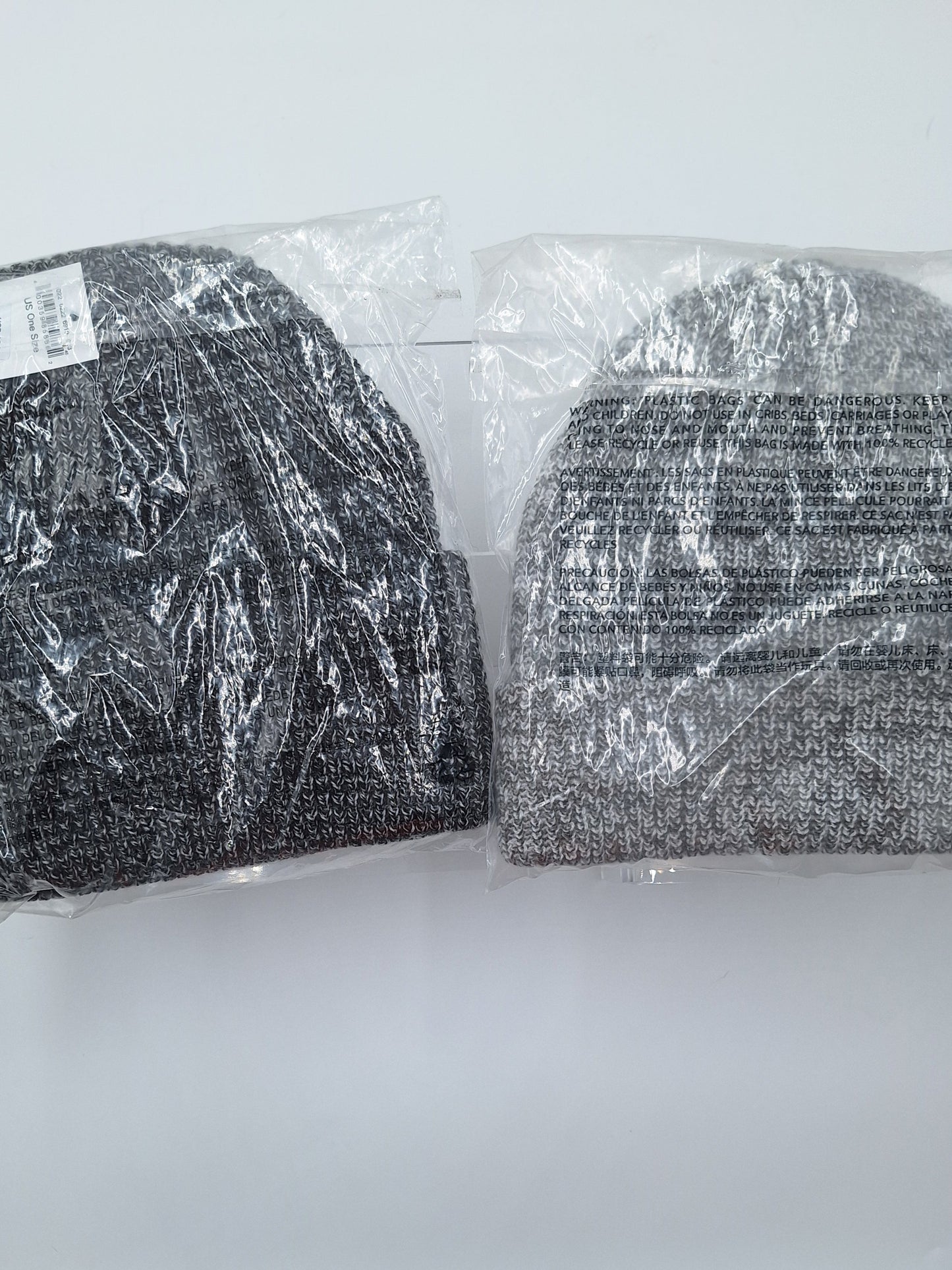 American Eagle Winter Knit Beanie Hats - Set of Two