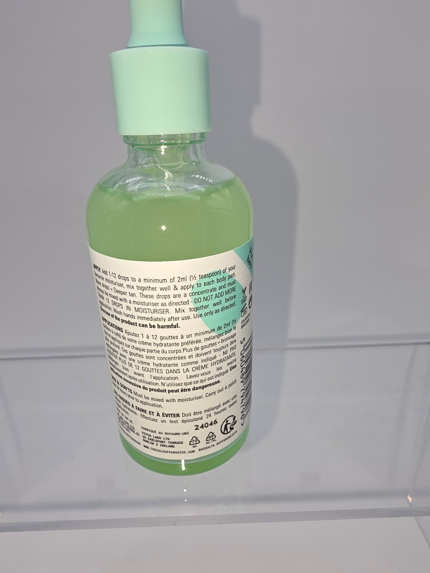 Isle of Paradise Body Self-Tanning Drops – Medium (75 mL / 2.54 fl oz)