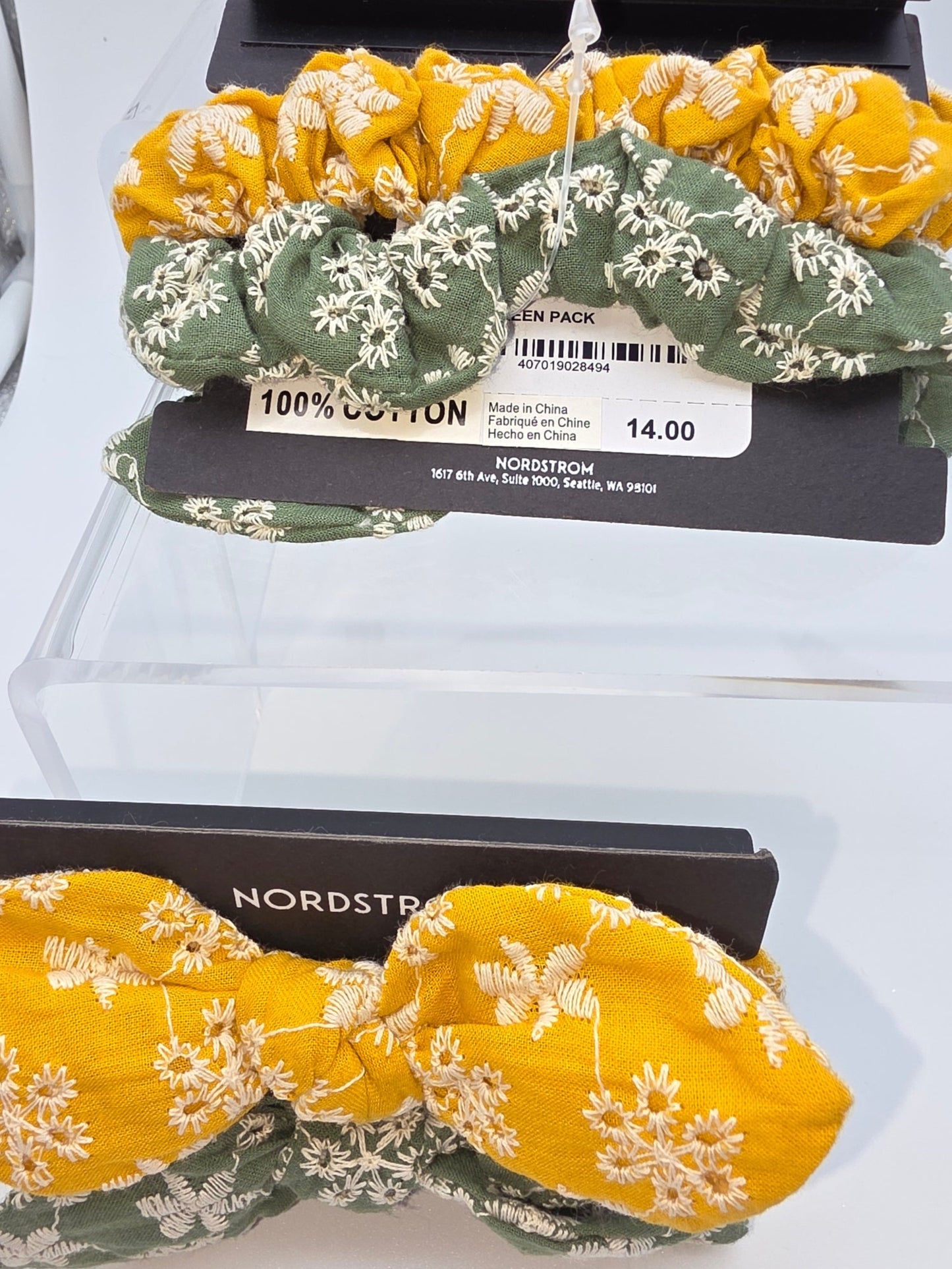 Nordstrom Fabric Hair Bow, Set of 2, Bundle of 2