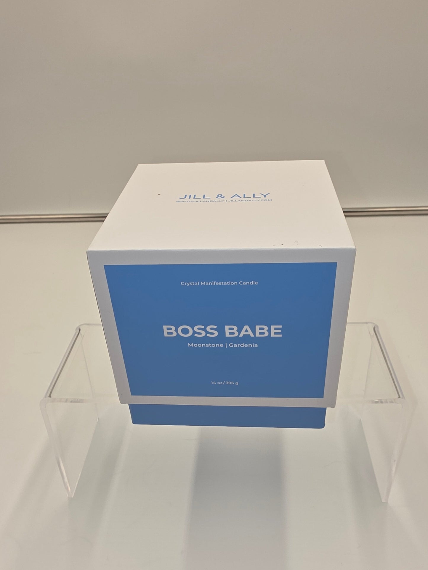 Jill & Ally Boss Babe Crystal Manifestation Candle