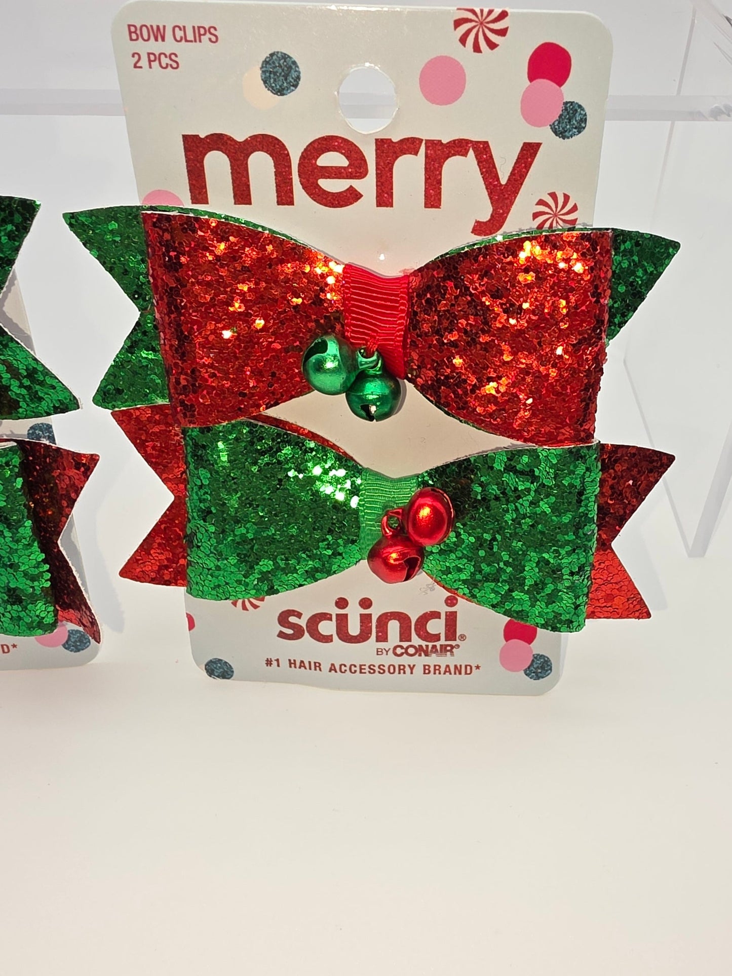 Scunci Holiday-Themed Hair Accessories by Conair, Bundle of 2 Packs