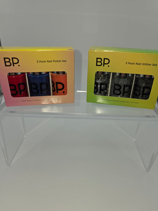 BP 3 Pack Nail Polish Sets, Bundle of 2