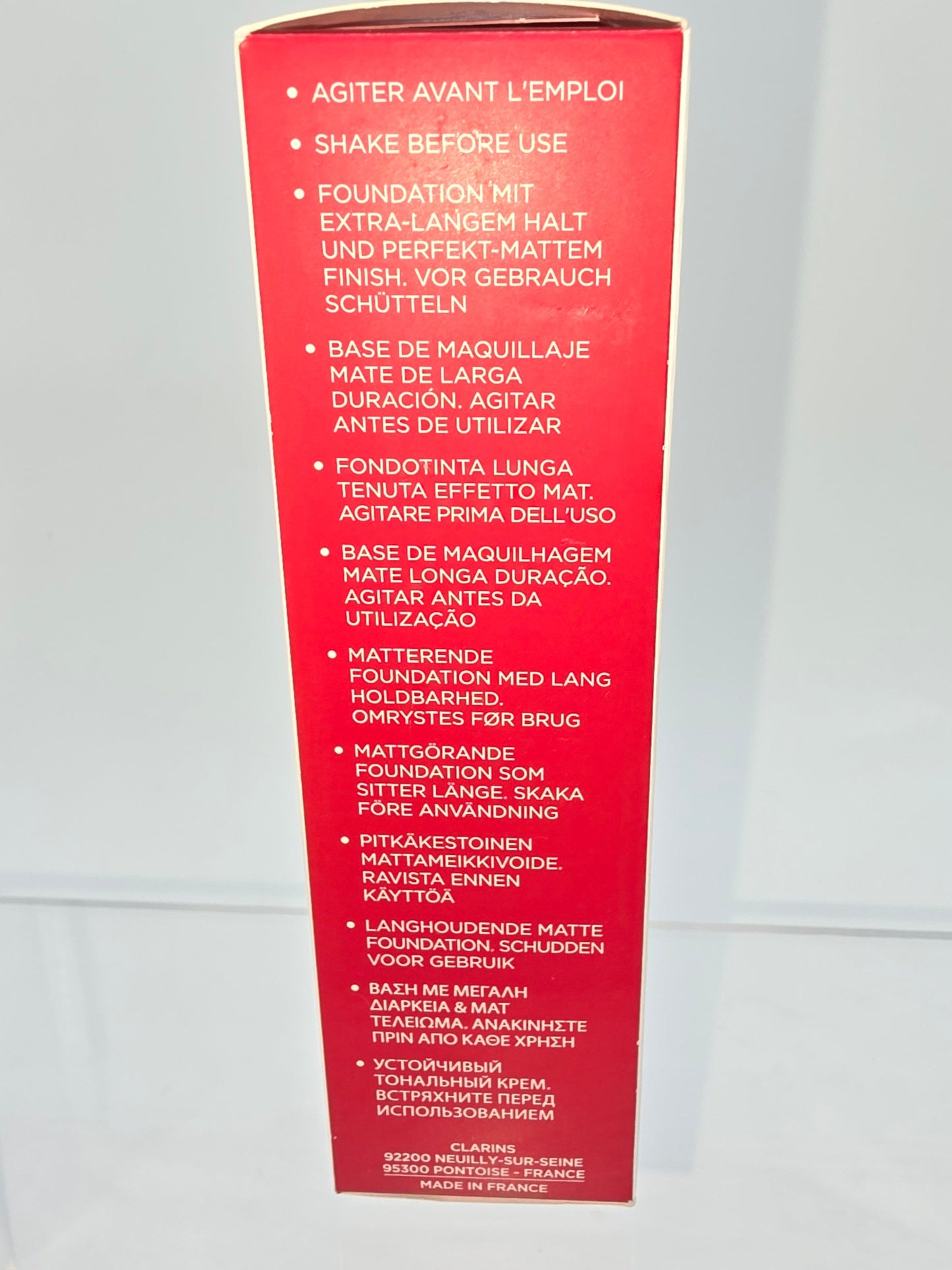 Clarins Matte Foundation No. 118.5N