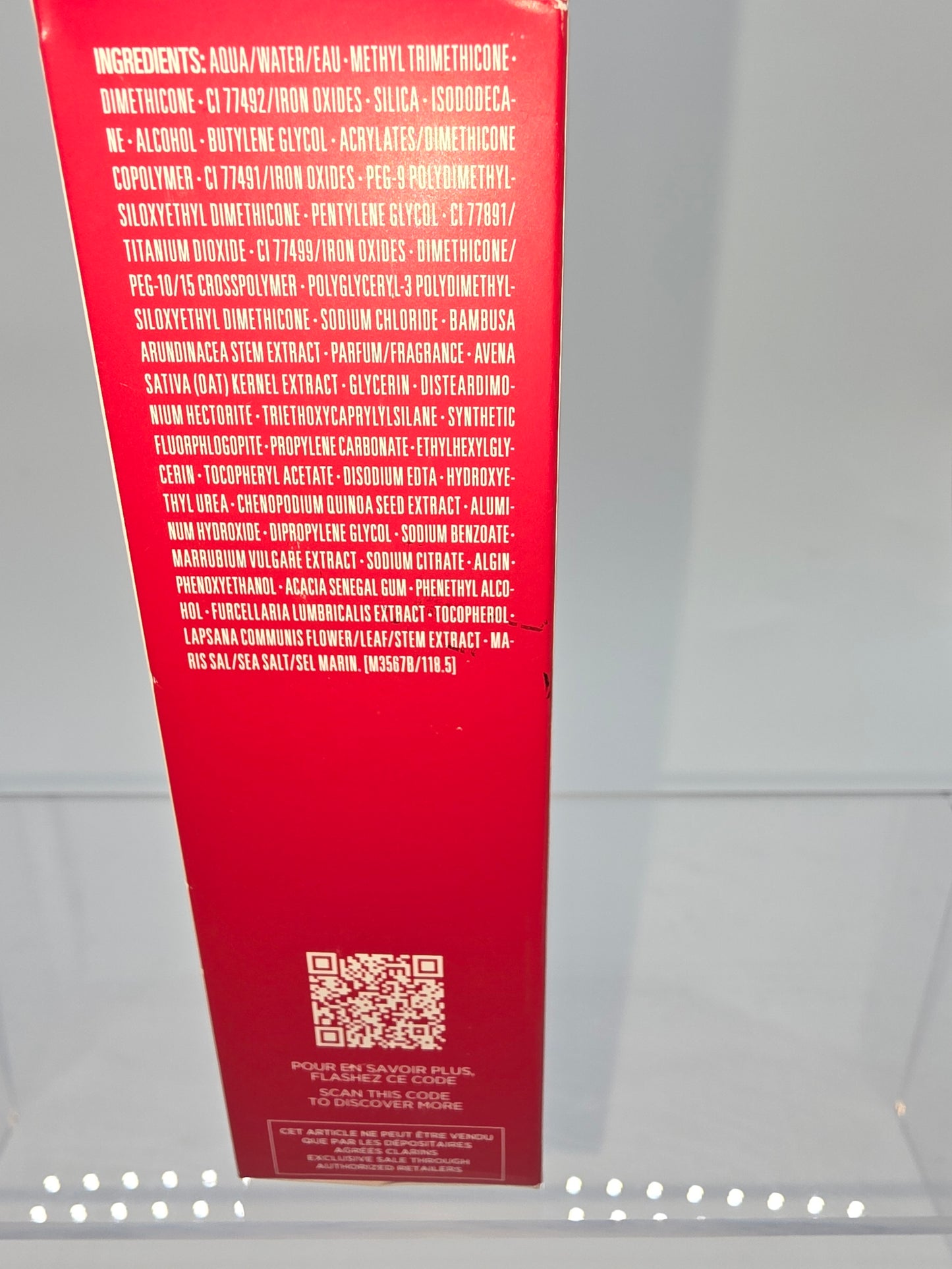 Clarins Matte Foundation No. 118.5N