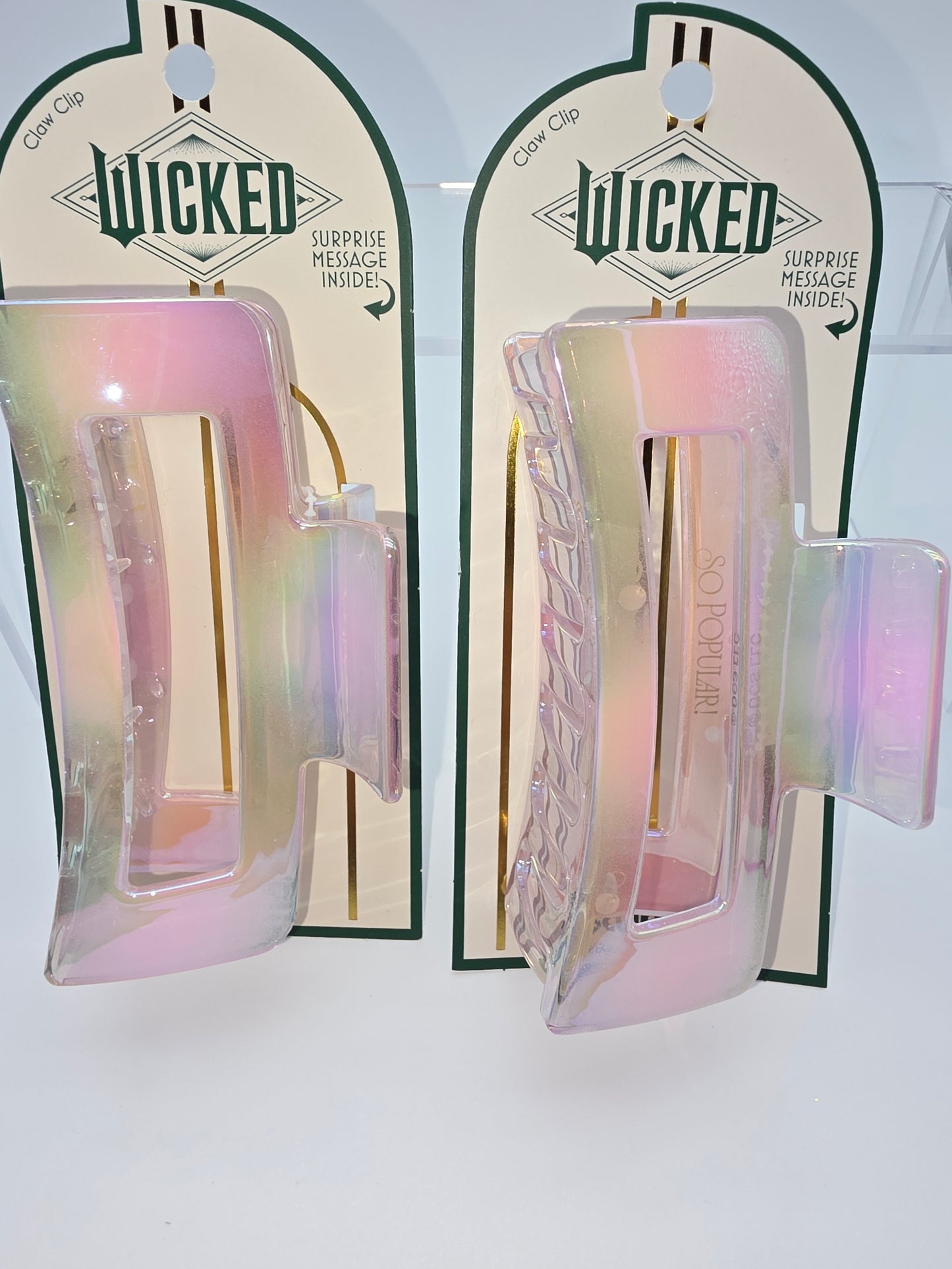 Wicked Brand Hair Claw Clip - Set of 2