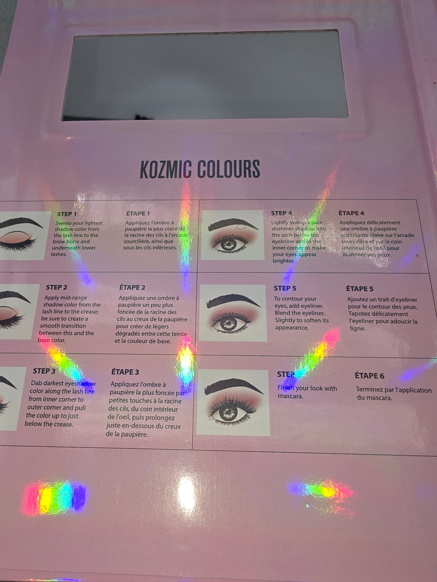 Kozmic Colours Disco Cowgirl 28-Shade Makeup Palette