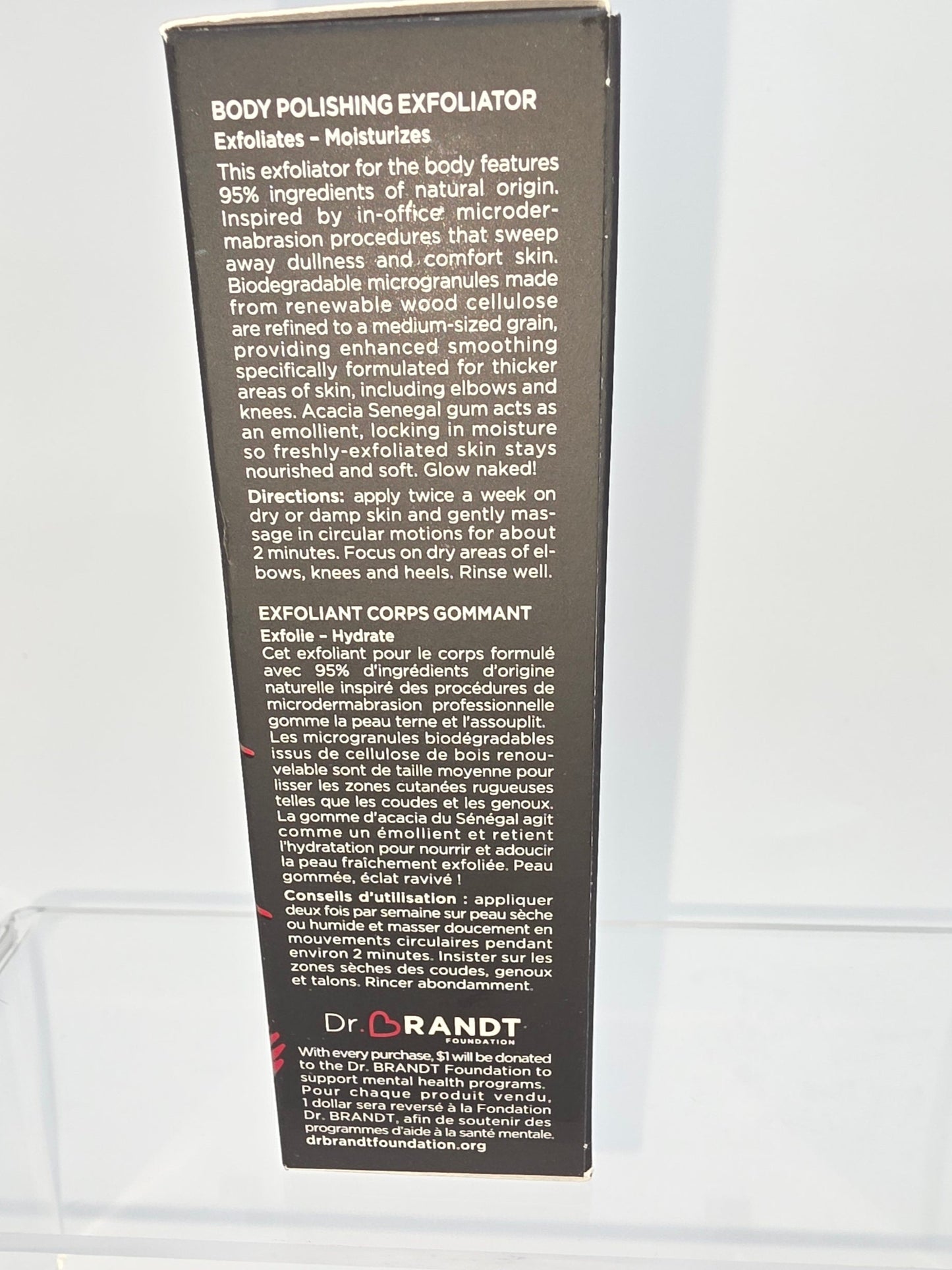 Dr. Brandt – Microdermabrasion Body Polishing Exfoliator