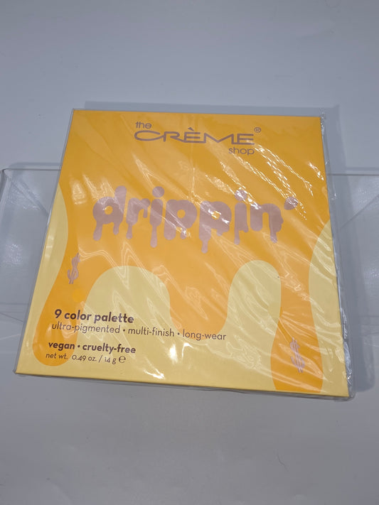 The Crème Shop Drippin’ 9-Color Eyeshadow Palette