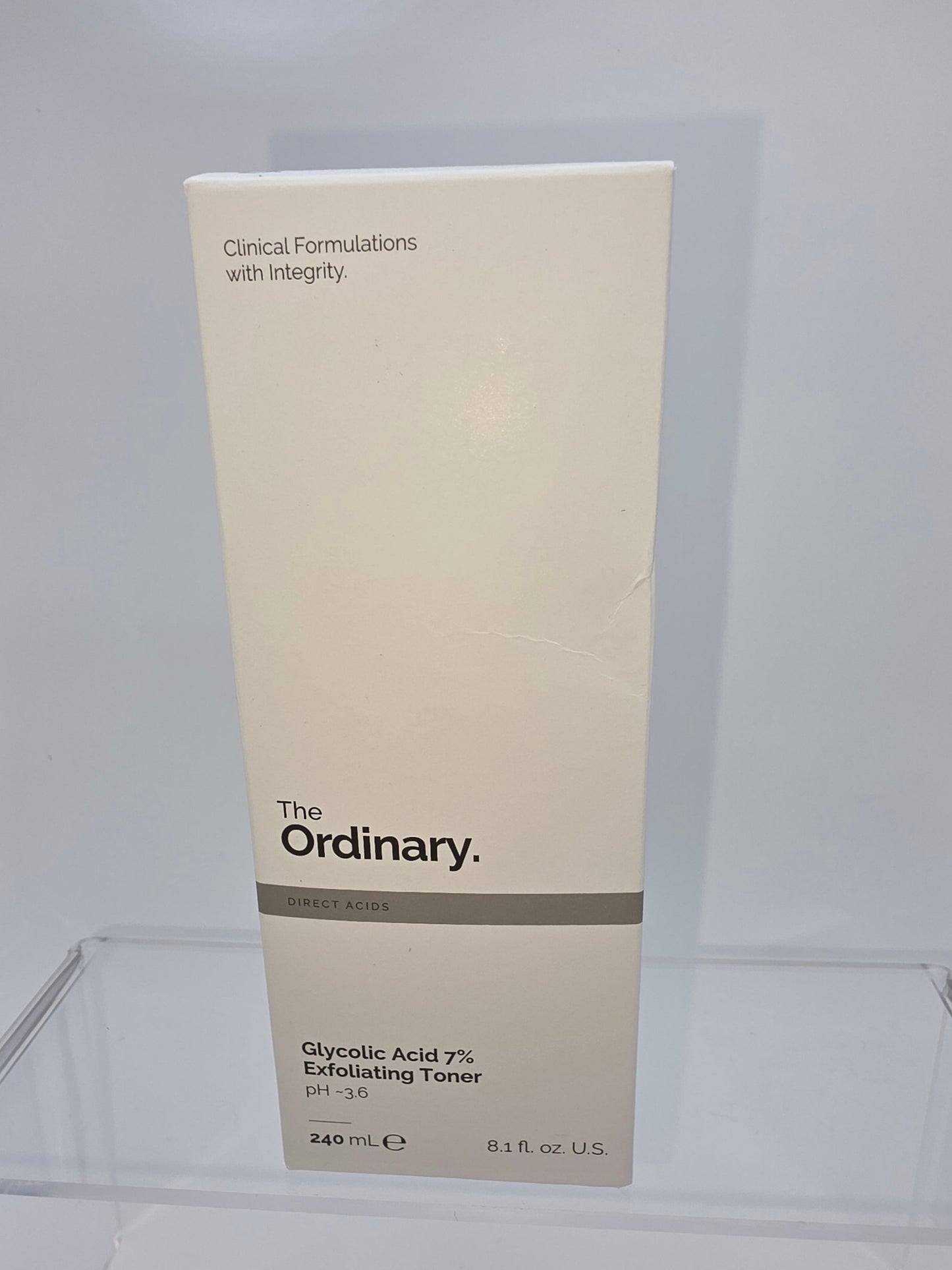 The Ordinary Glycolic Acid 7% Exfoliating Toner (240 mL / 8.1 fl oz)