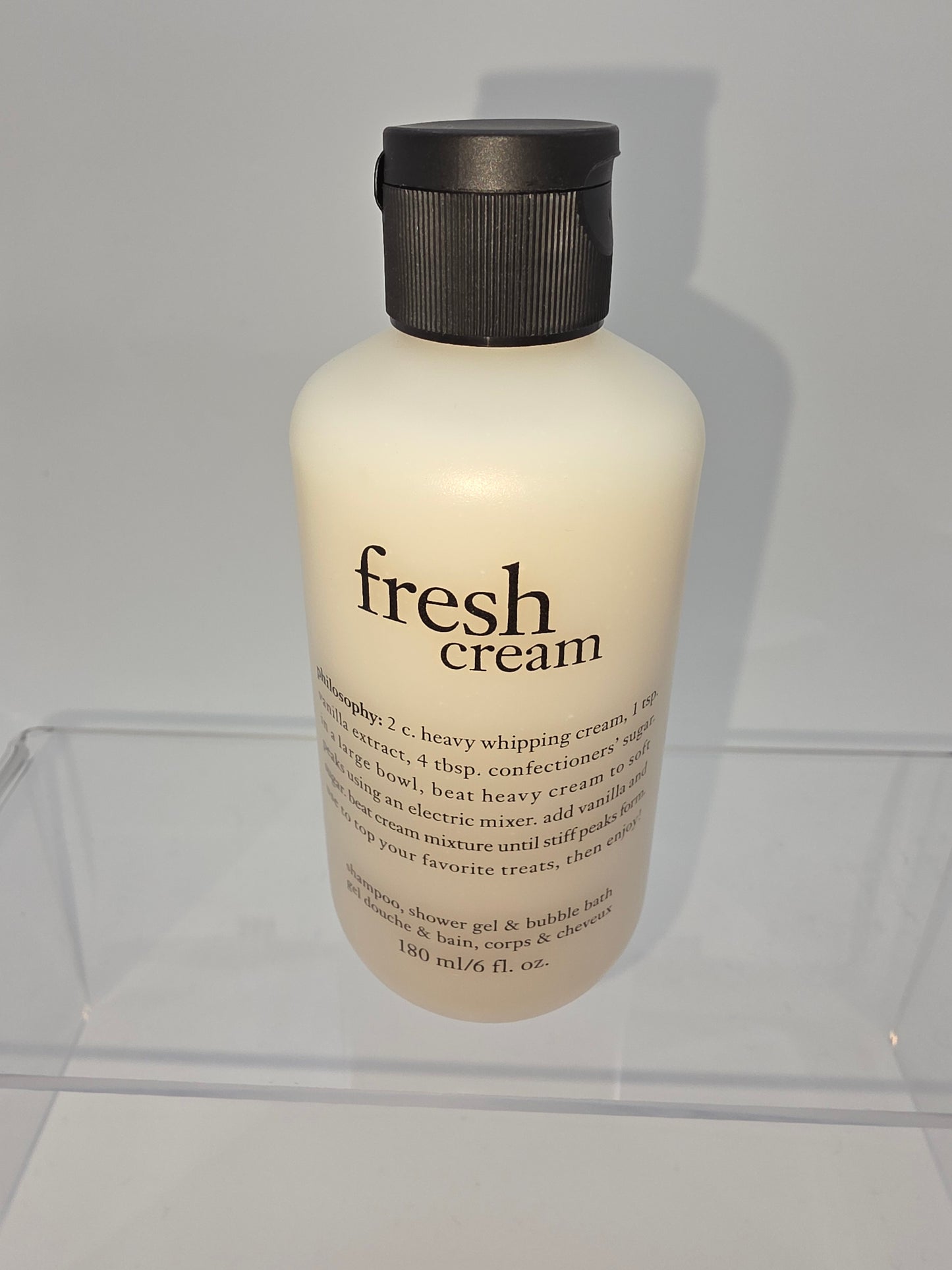 Philosophy – Fresh Cream Shampoo, Shower Gel & Bubble Bath (180 ml / 6 fl. oz.)