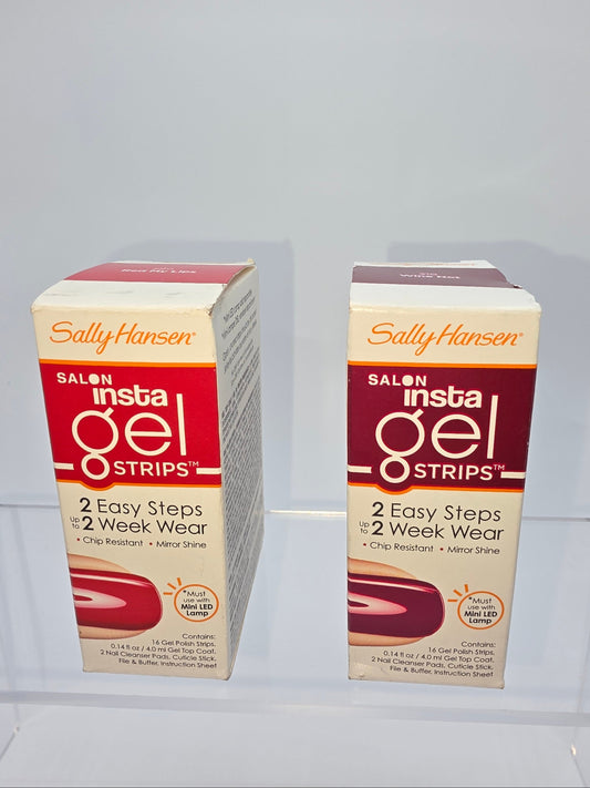 Sally Hansen Salon Insta Gel Strips, Bundle of Two