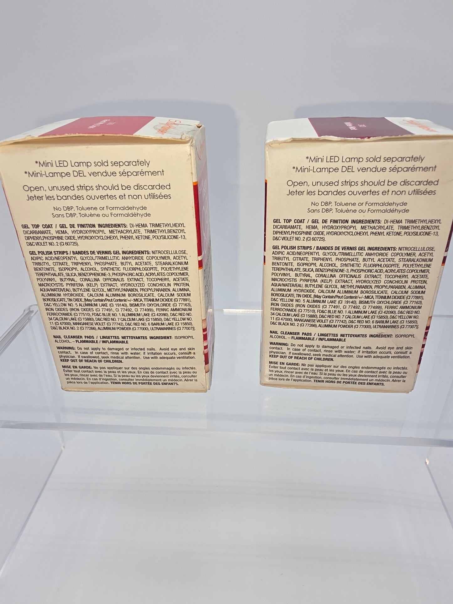 Sally Hansen Salon Insta Gel Strips, Bundle of Two