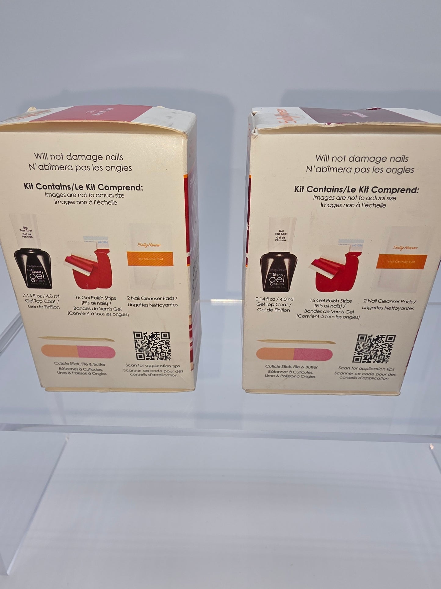 Sally Hansen Salon Insta Gel Strips, Bundle of Two