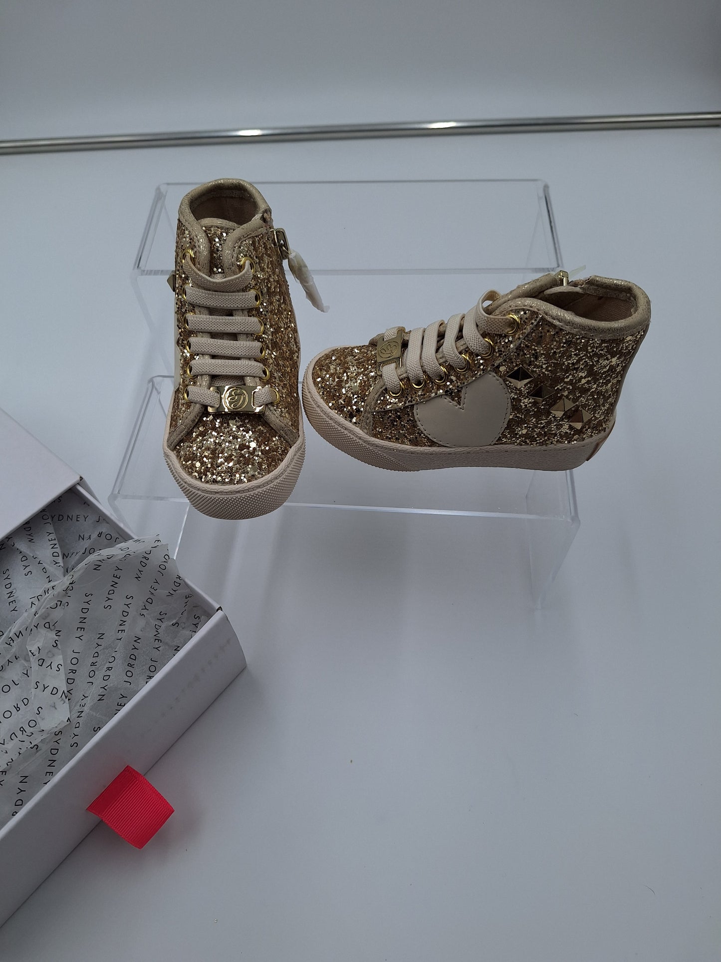 Sydney Jordyn Toddler Girl Hi-Top Sneakers