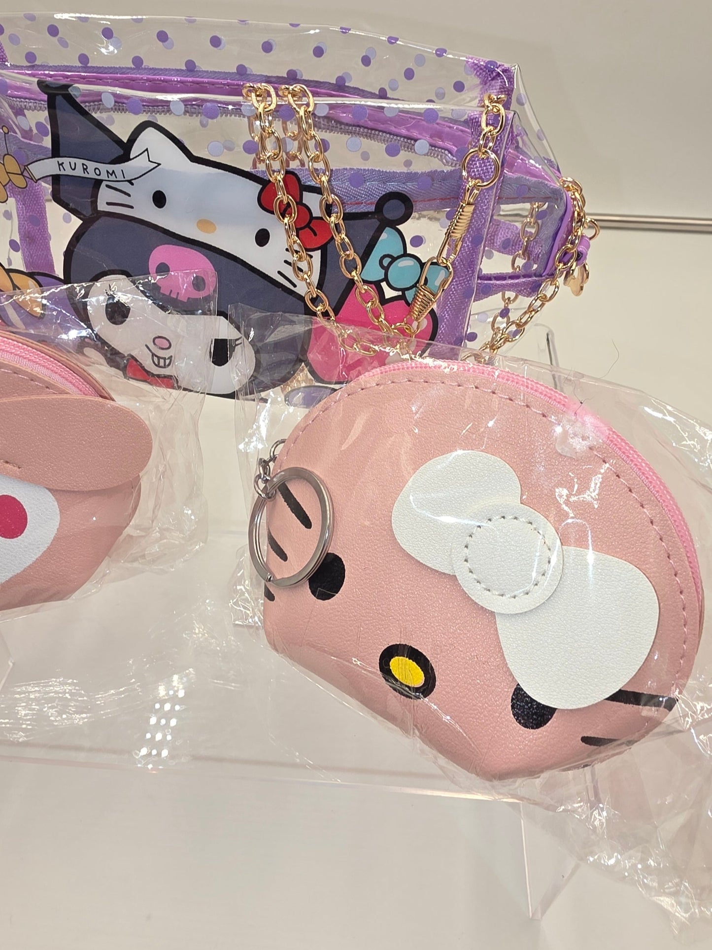 Hello Kitty Bundle - Shoulder Bag and Two Coin Purses