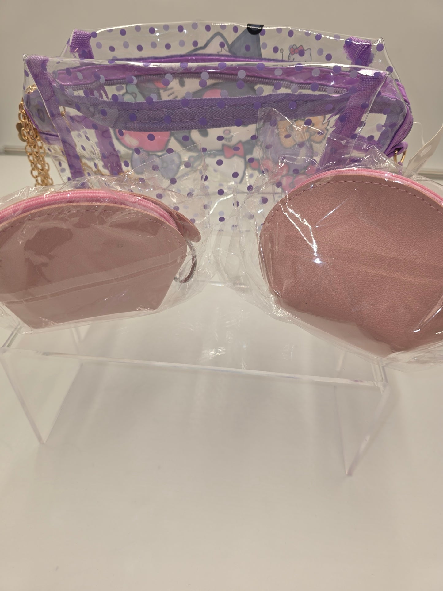 Hello Kitty Bundle - Shoulder Bag and Two Coin Purses