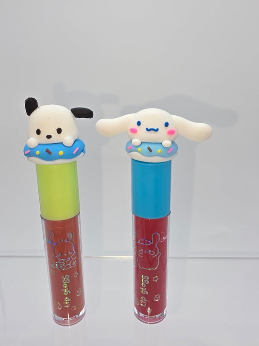 Sanrio - Themed Lip Glosses, Bundle of Two