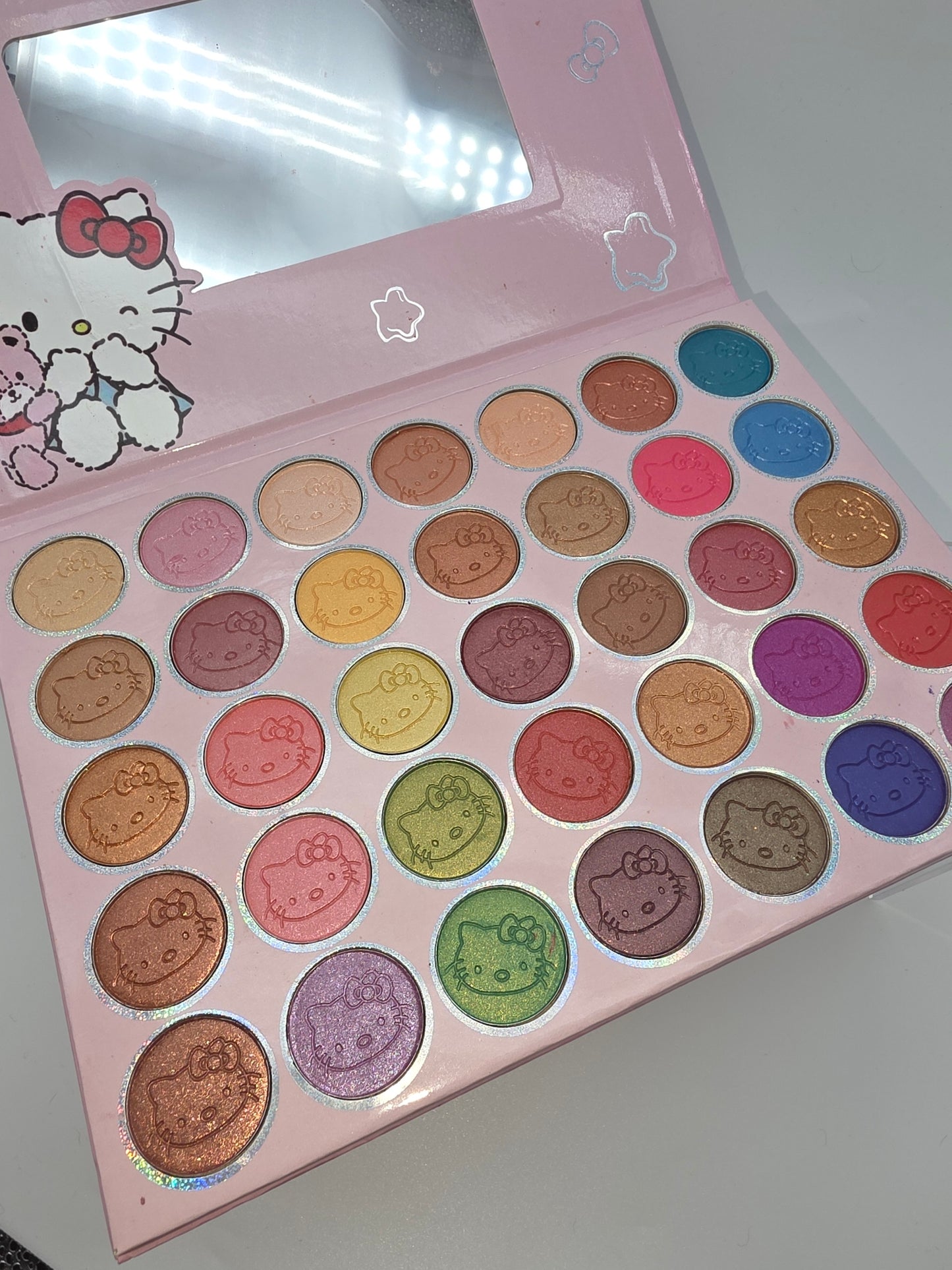 Hello Kitty 35 Color Eyeshadow Palette – Multicolor, Limited Edition