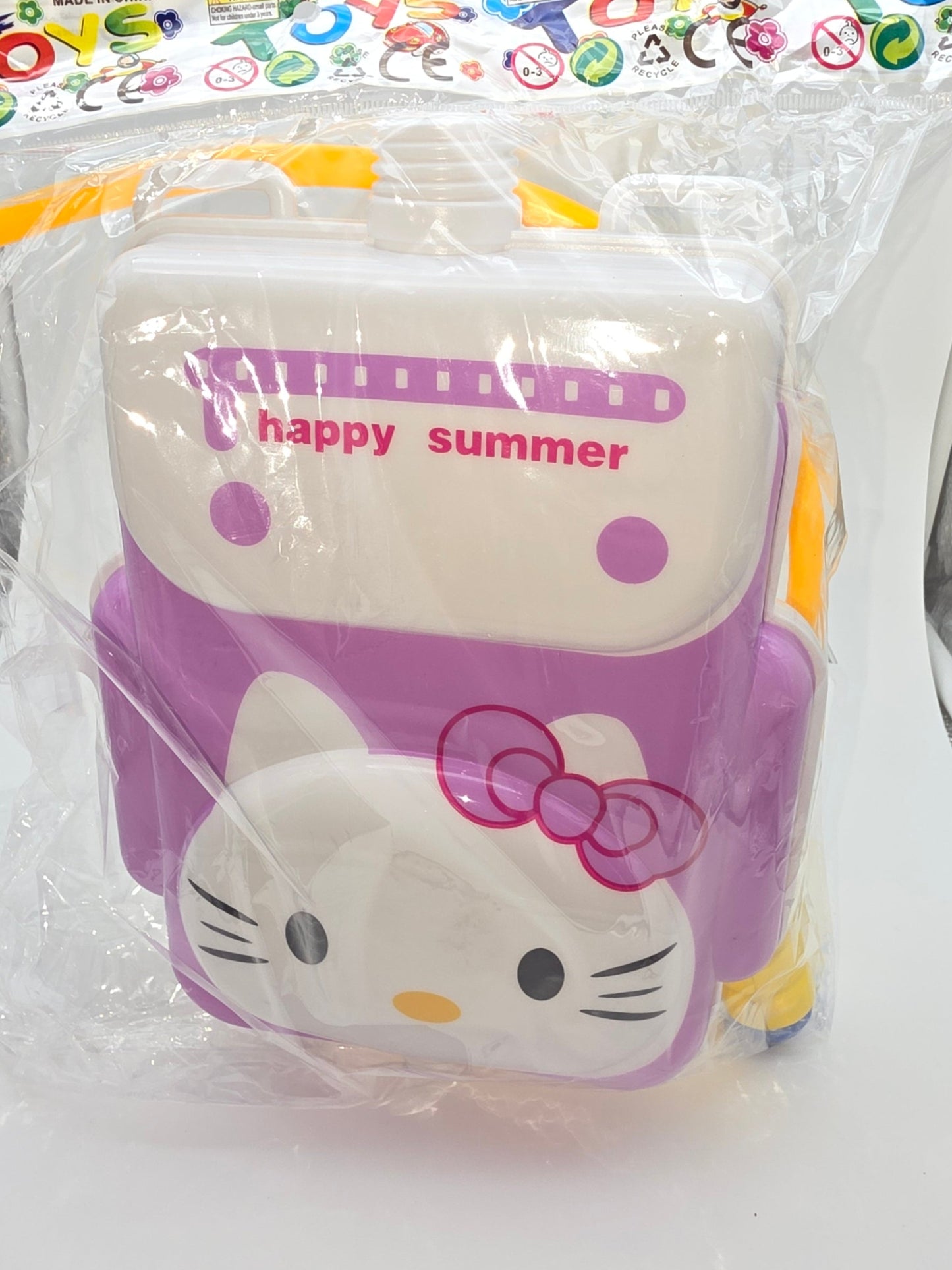 Hello Kitty "Happy Summer" Water Blaster Backpack Toy