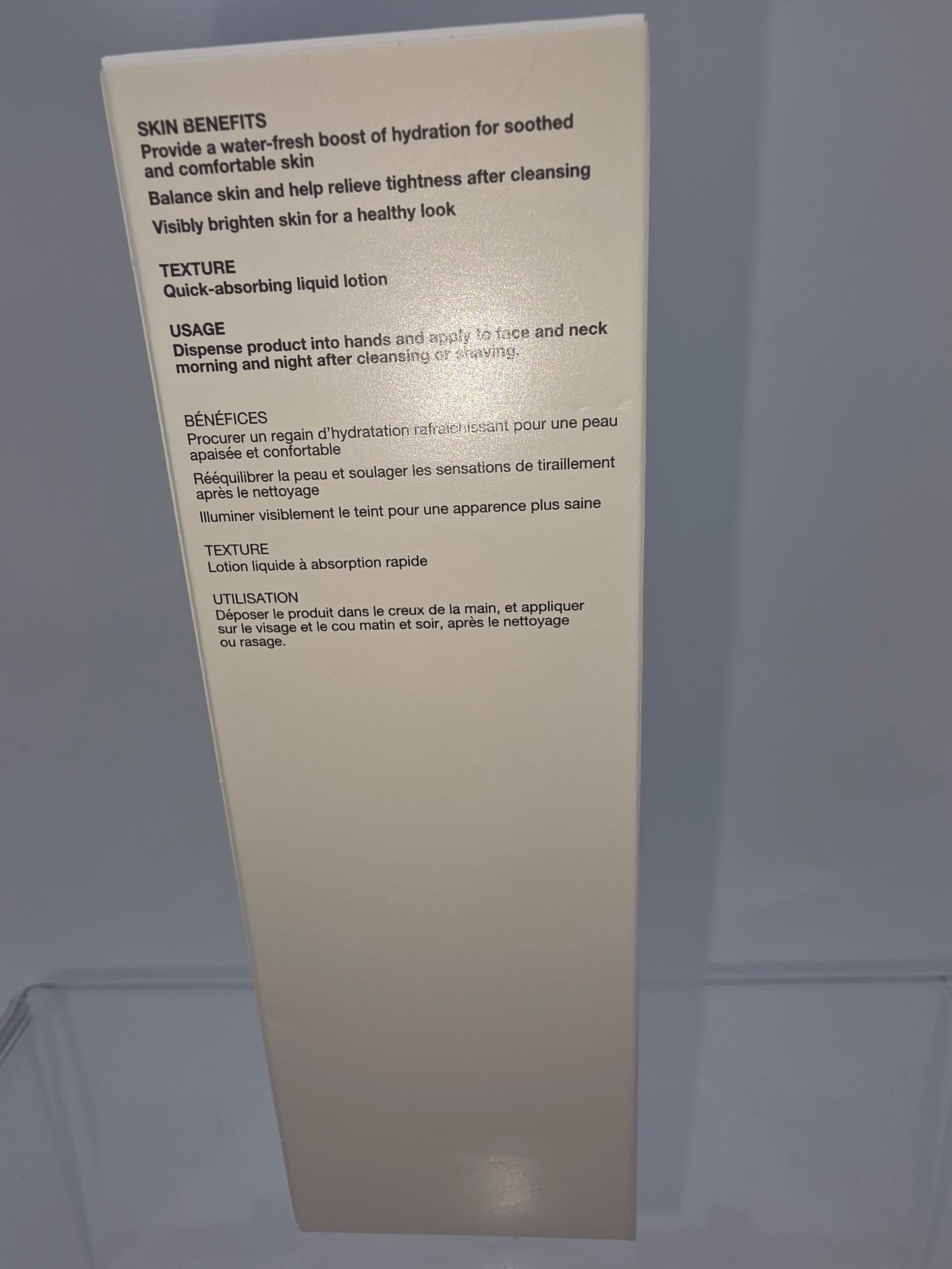 Lab Series Daily Rescue Water Lotion – Hydra2G Technology (200 mL / 6.7 fl oz) - FOR MEN