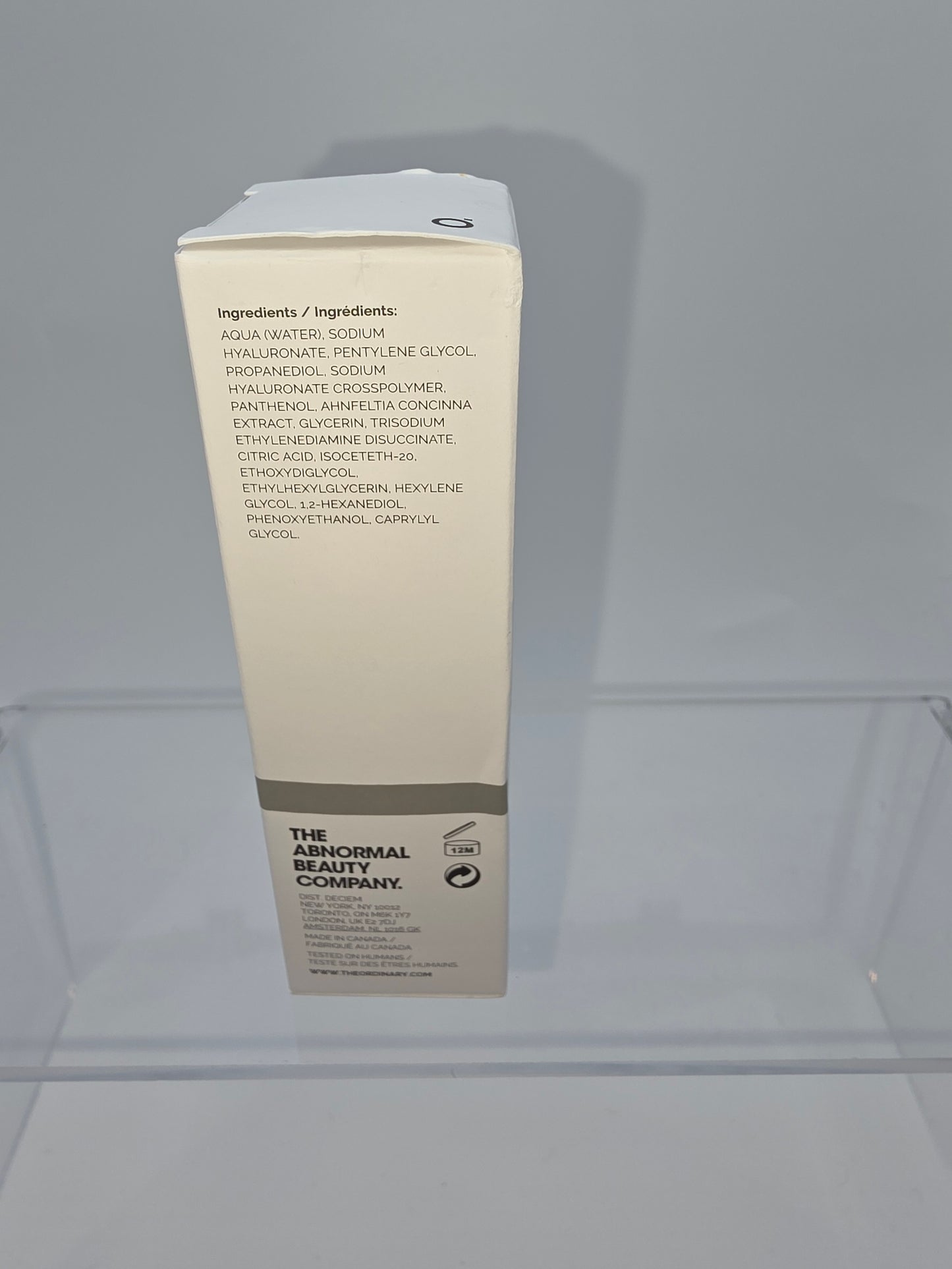 The Ordinary Hyaluronic Acid 2% + B5 Hydration Serum (30 mL / 1 fl oz)