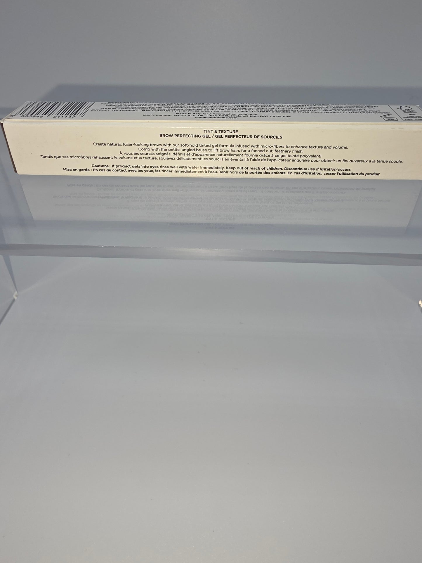 ICONIC London Tint & Texture Brow-Perfecting Gel, Shade Chestnut Brown