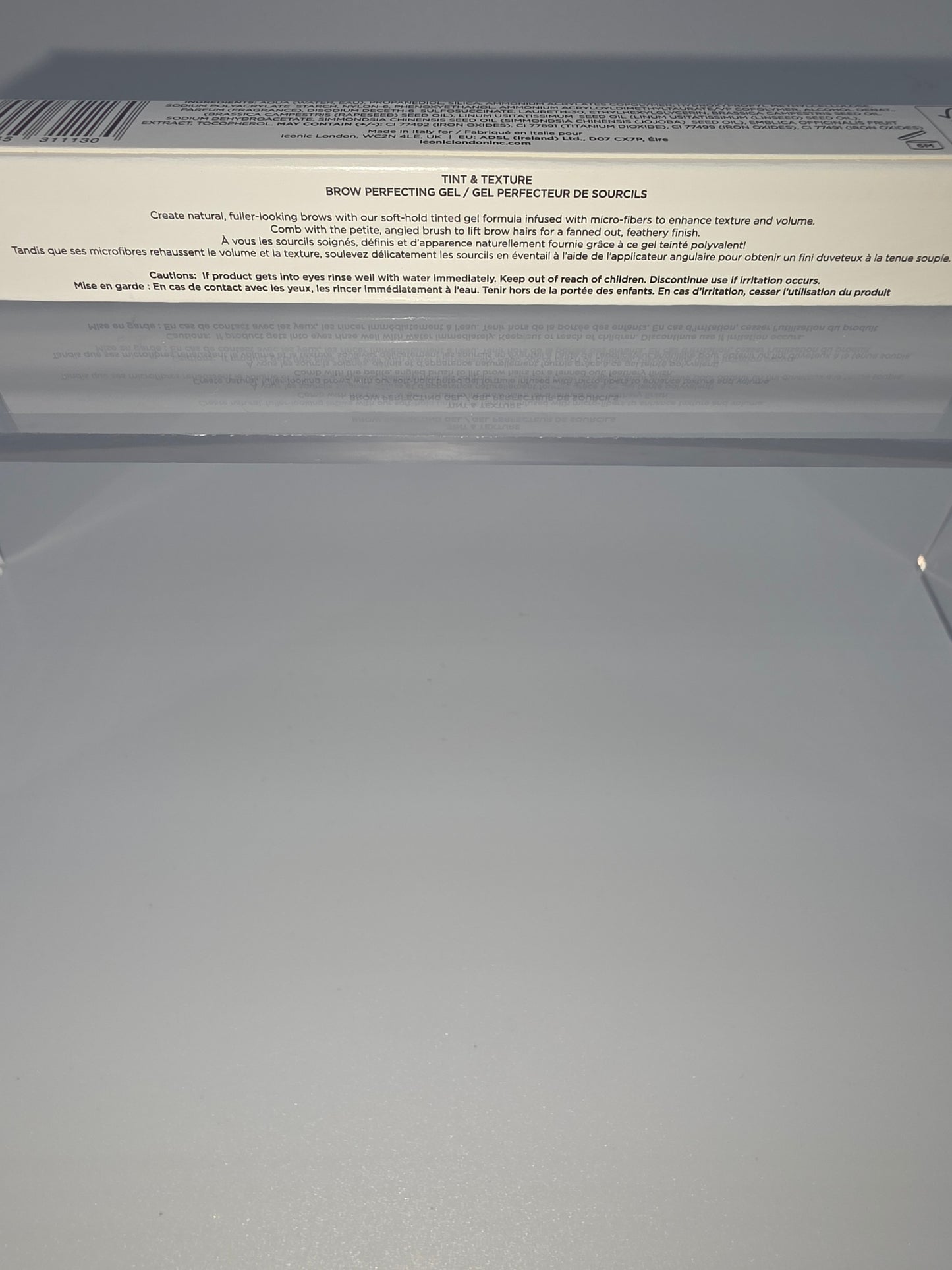 ICONIC London Tint & Texture Brow-Perfecting Gel, Shade Medium Brown