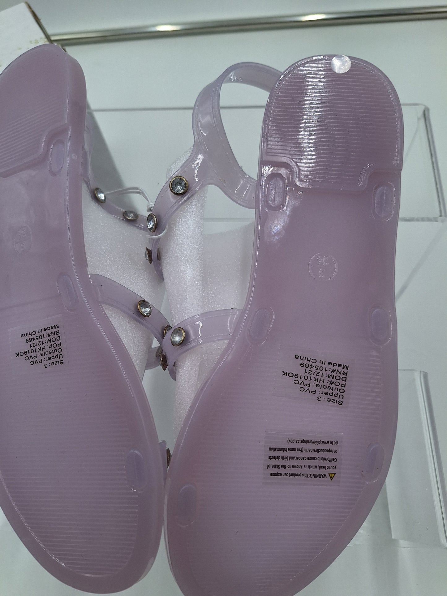 OMG Olivia Miller Girl Jelly Sandals