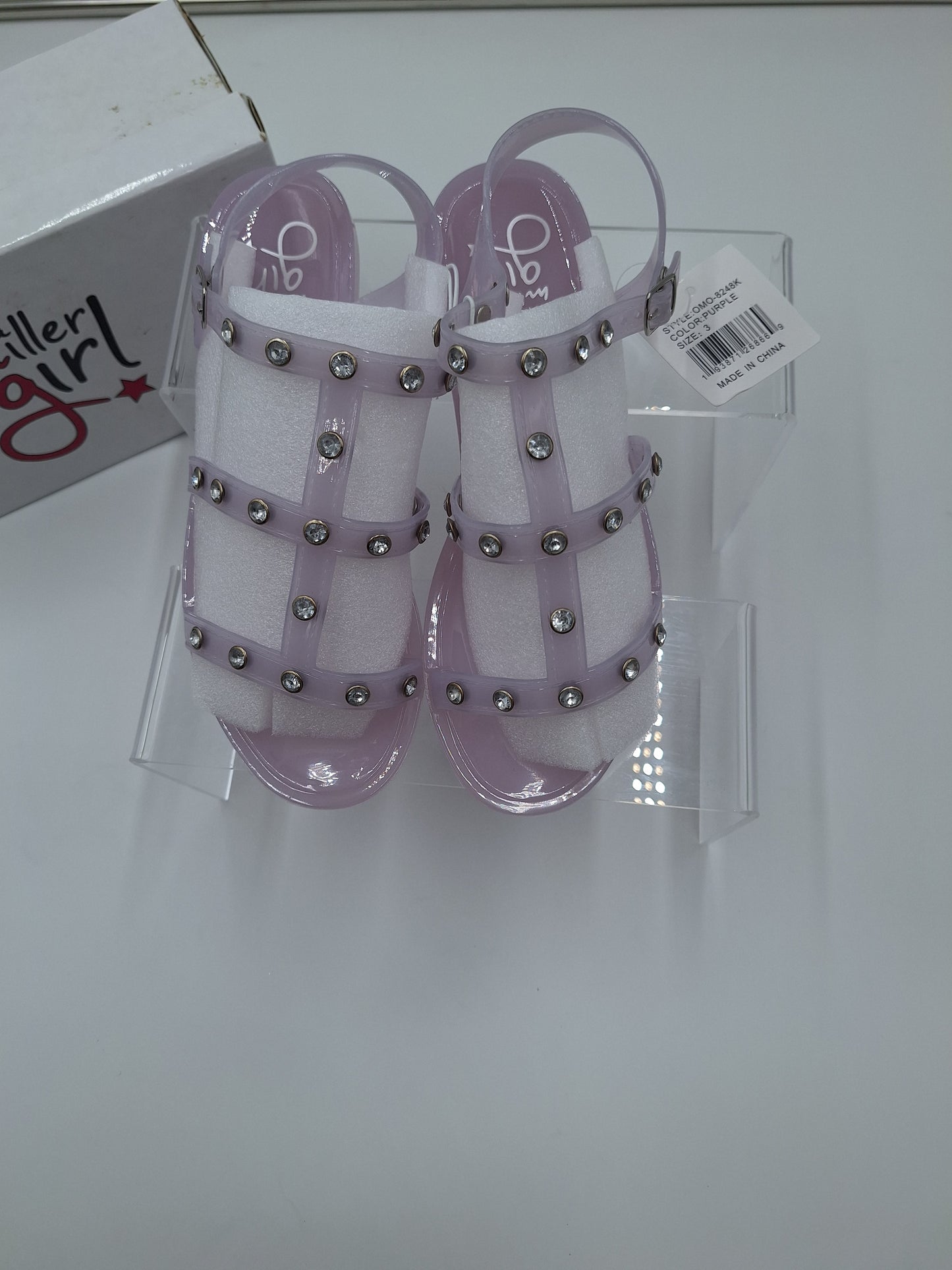 OMG Olivia Miller Girl Jelly Sandals