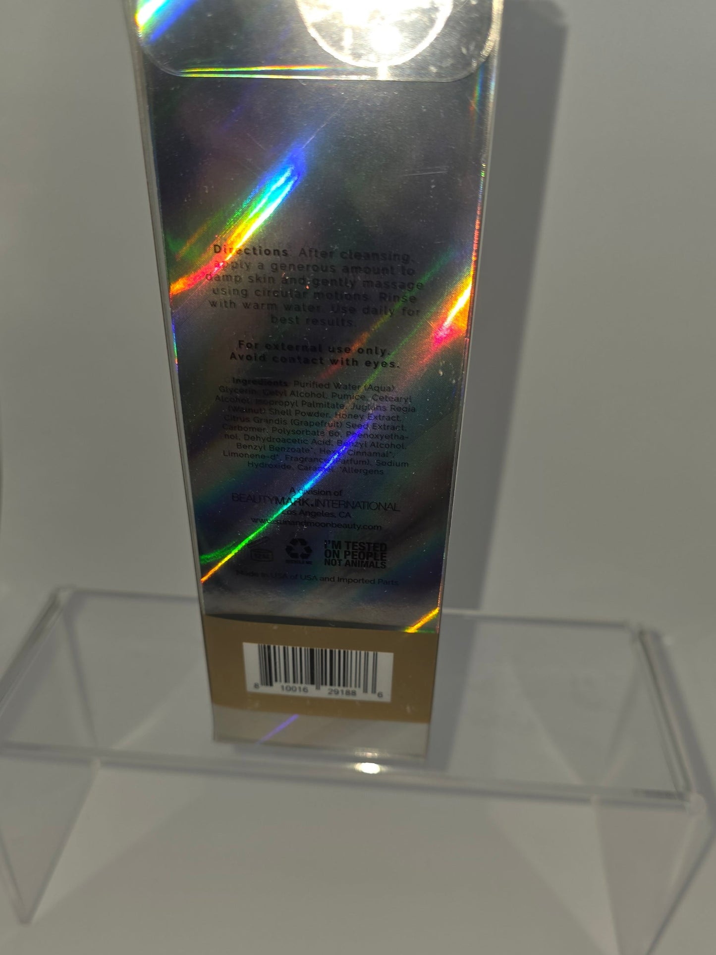 Sun + Moon Beauty – Just Bee-Lieve -  Polish + Repair Daily Facial Exfoliator