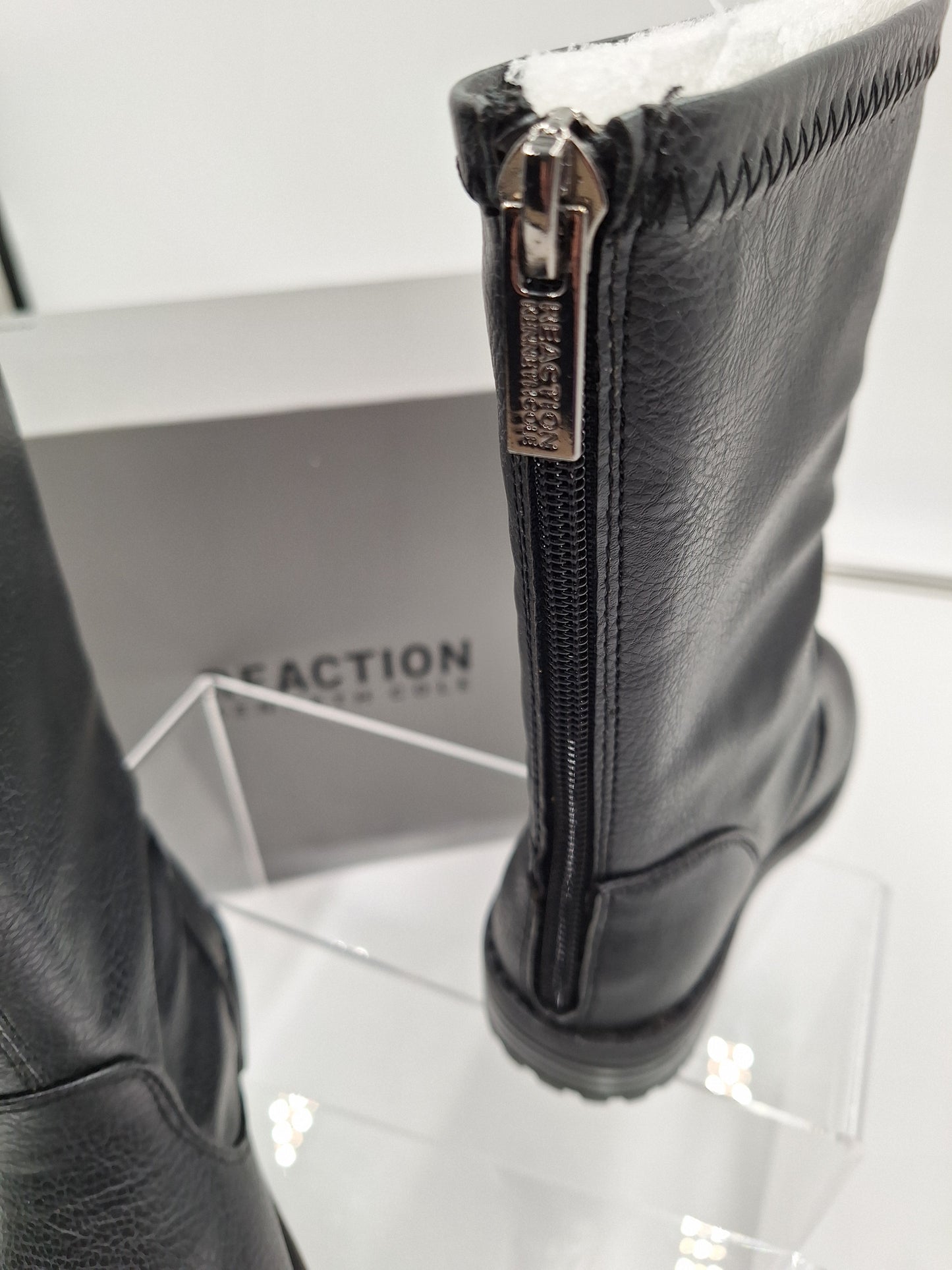 Kenneth Cole Reaction Kids - Autumn Stretch Black Boots