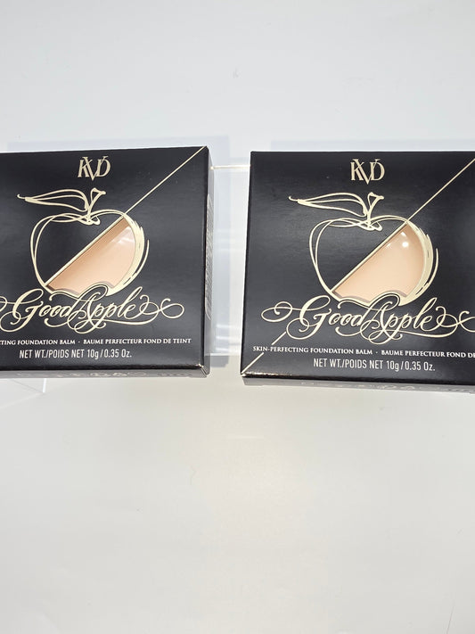 KVD Good Apple Skin-Perfecting Foundation Balm Duo – Light 002 (2 x 0.35 oz)